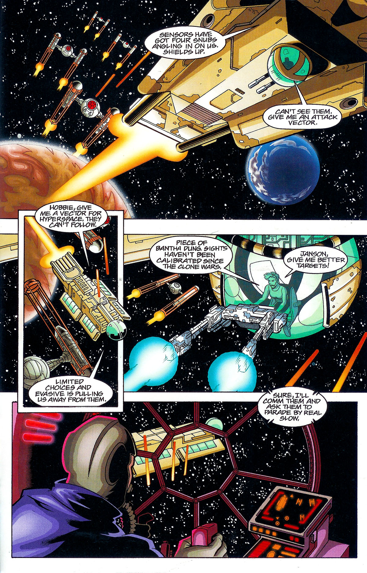 Read online Star Wars: X-Wing Rogue Squadron comic -  Issue #27 - 21