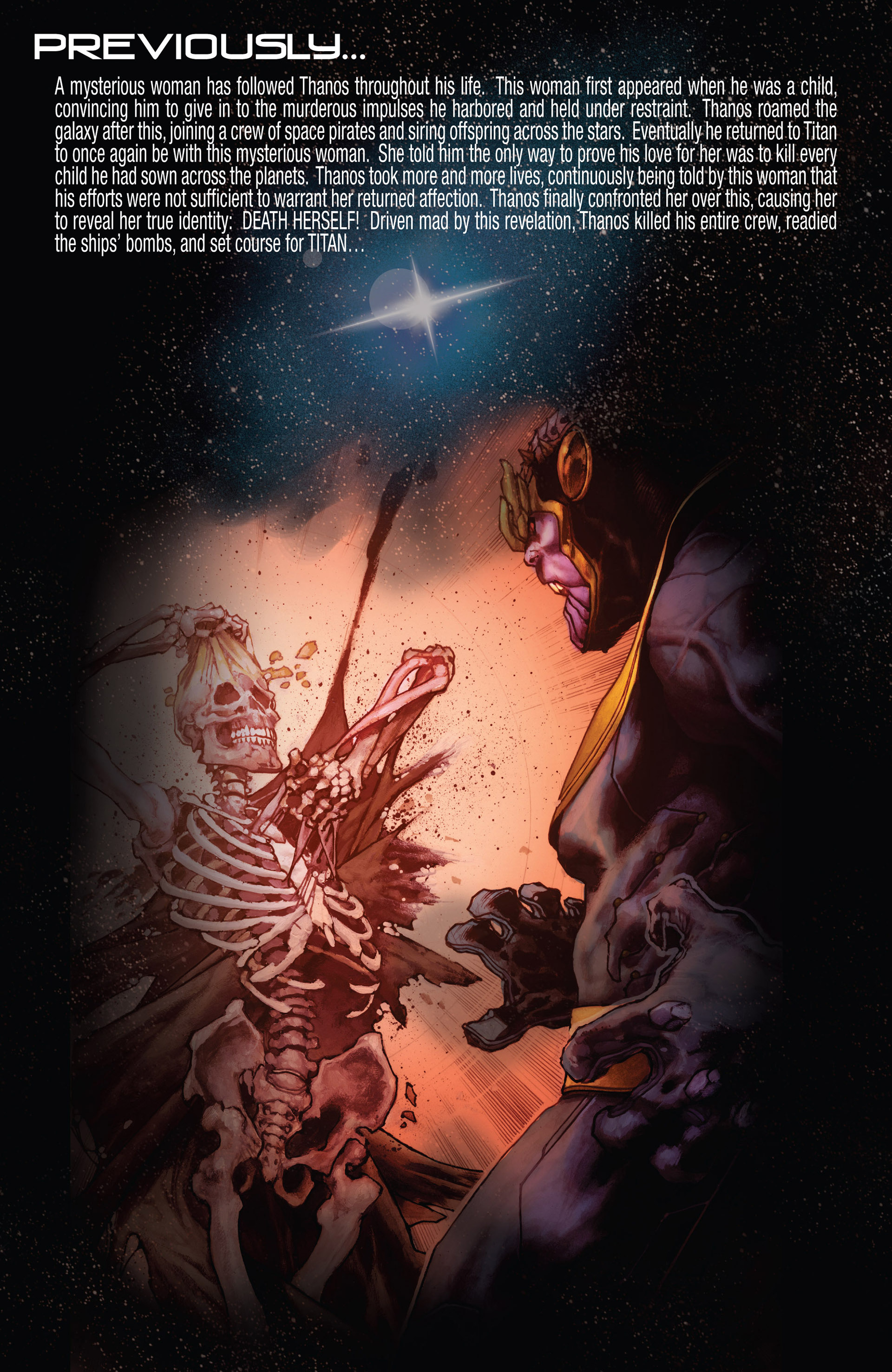Read online Thanos Rising comic -  Issue #5 - 3