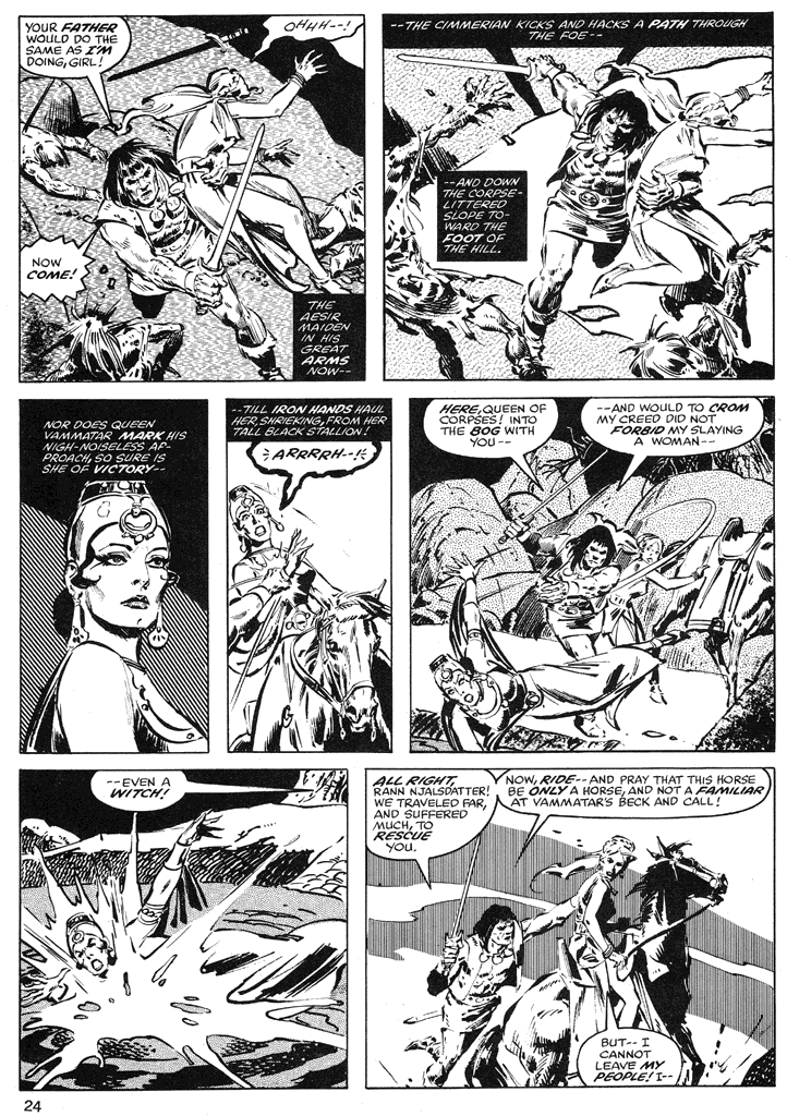 Read online The Savage Sword Of Conan comic -  Issue #39 - 24