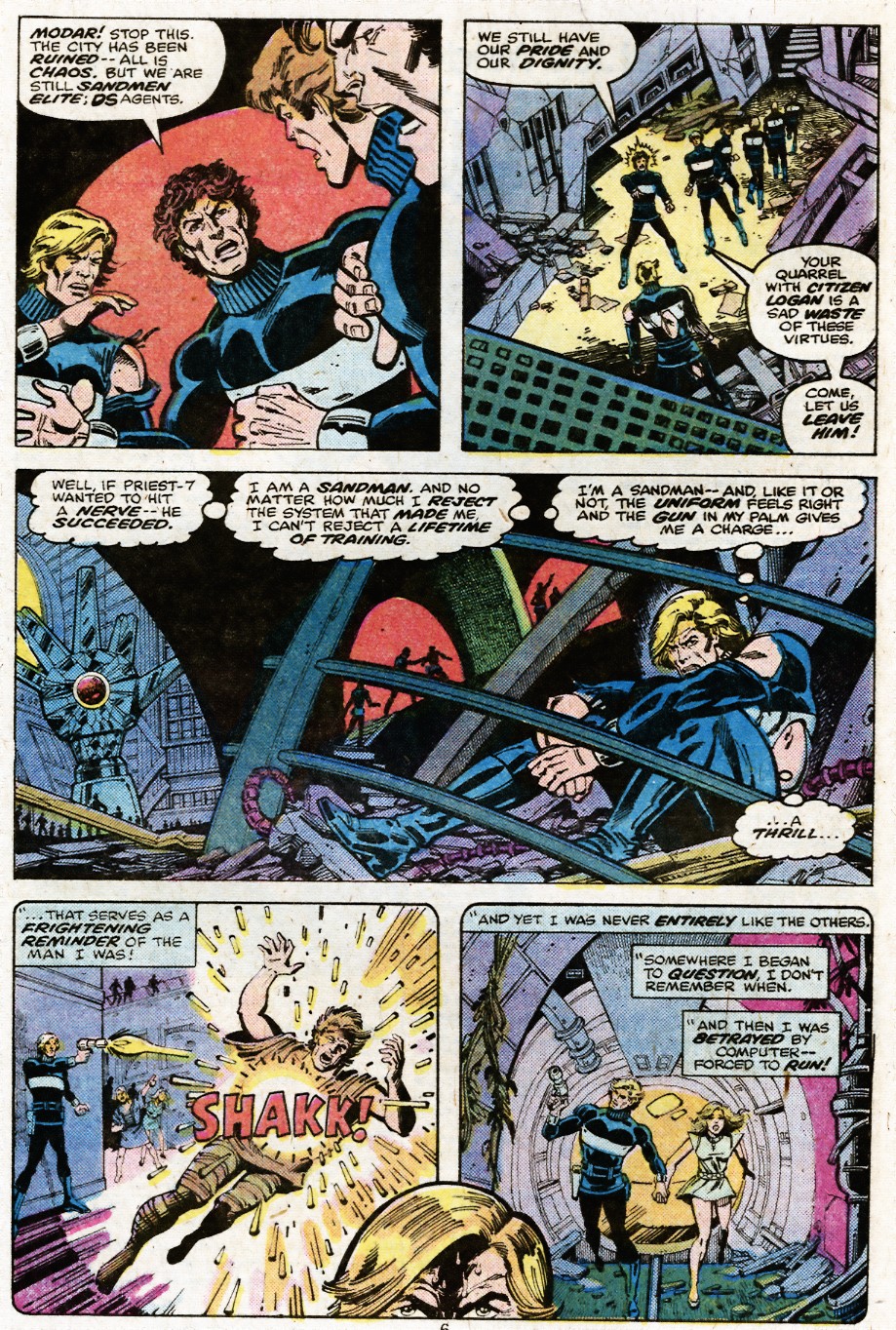 Read online Logan's Run comic -  Issue #6 - 5