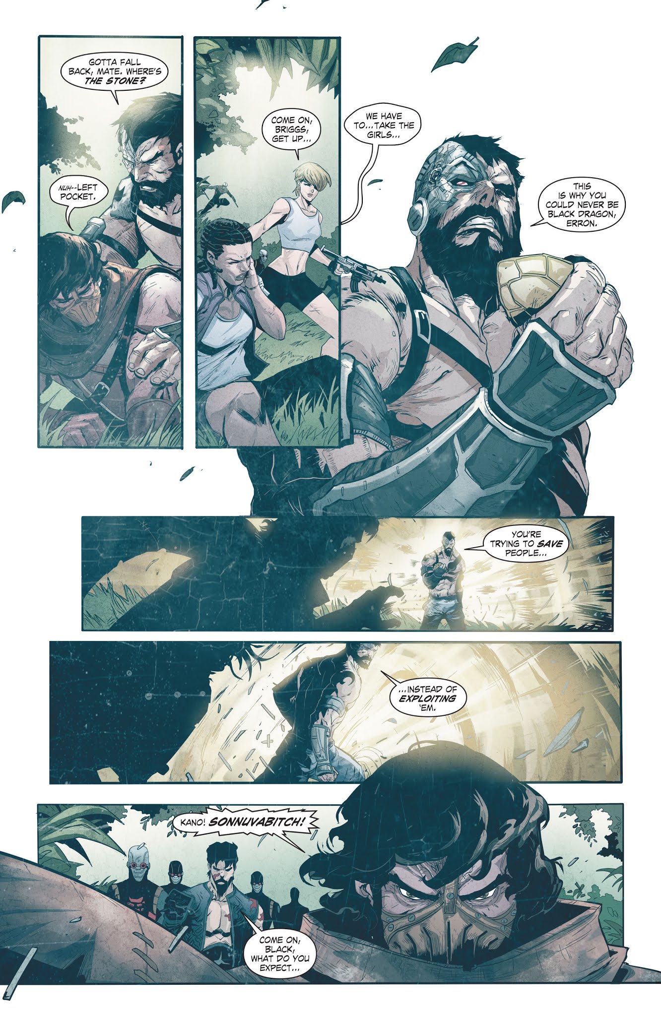 Read online Mortal Kombat X [I] comic -  Issue # _TPB 1 - 125