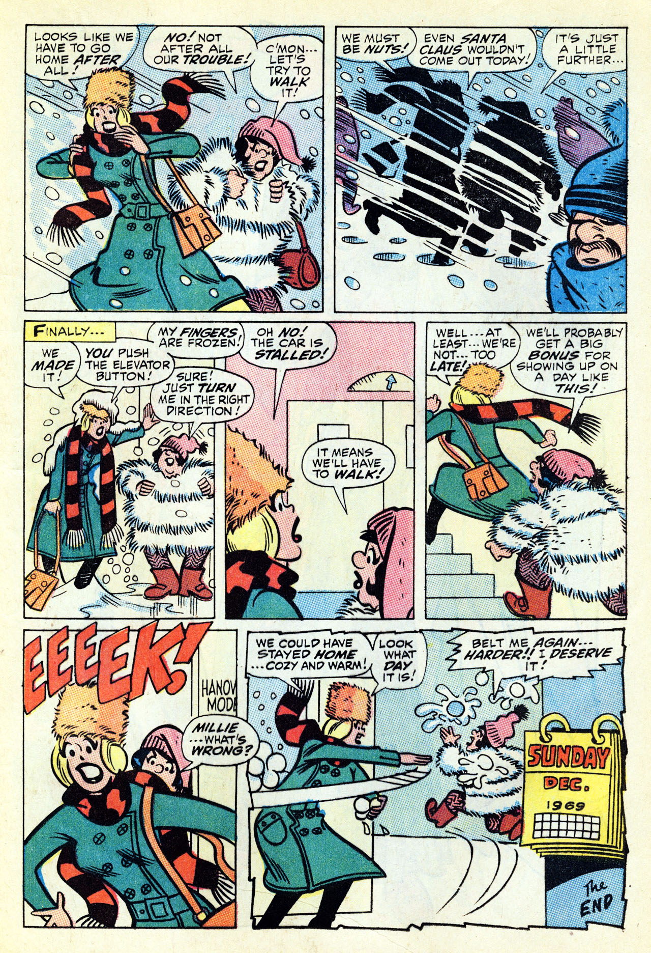 Read online Millie the Model comic -  Issue #180 - 17