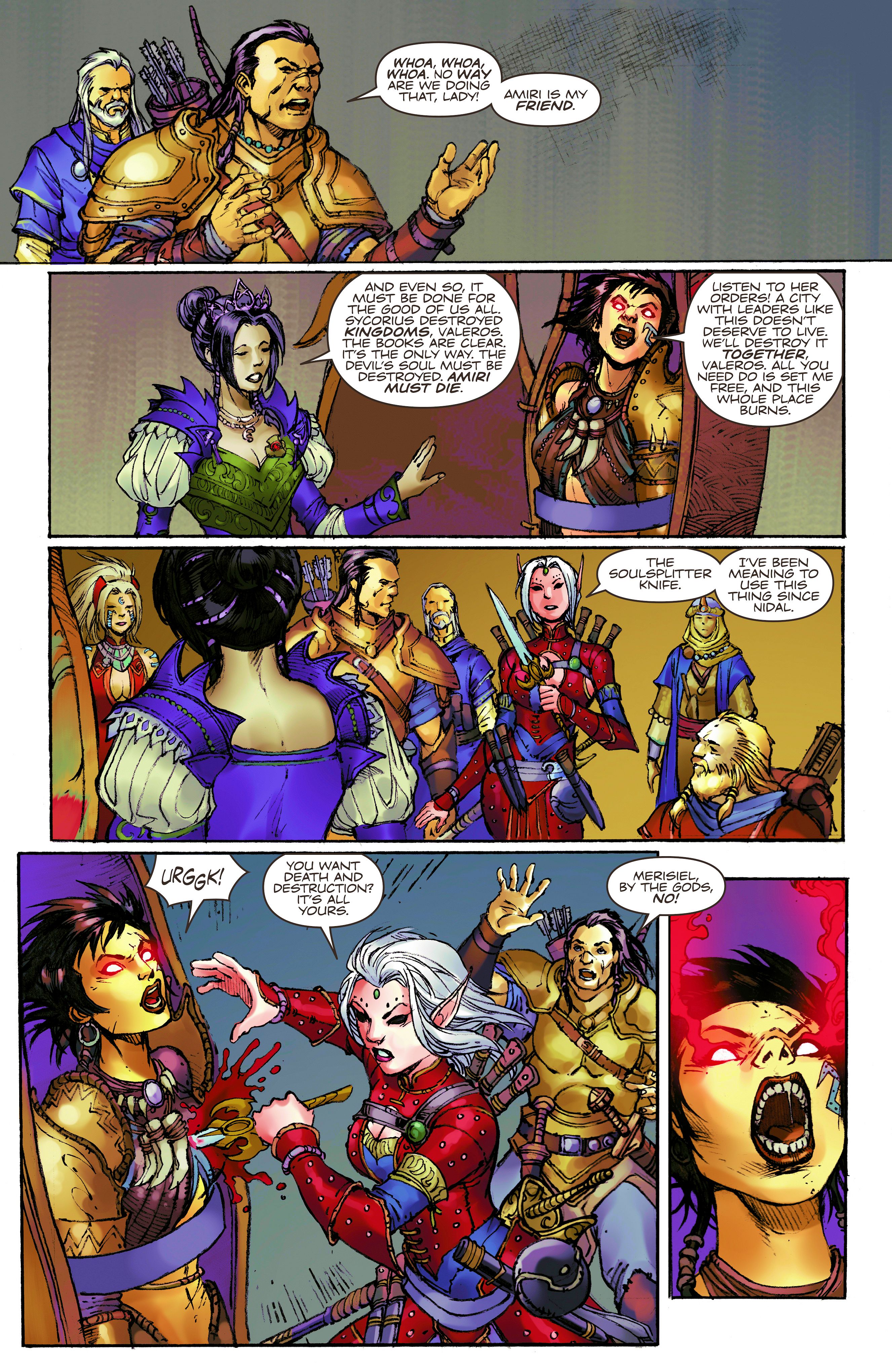 Read online Pathfinder: Origins comic -  Issue #6 - 24