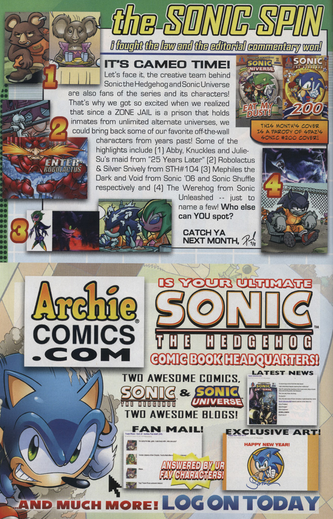 Read online Sonic Universe comic -  Issue #31 - 32