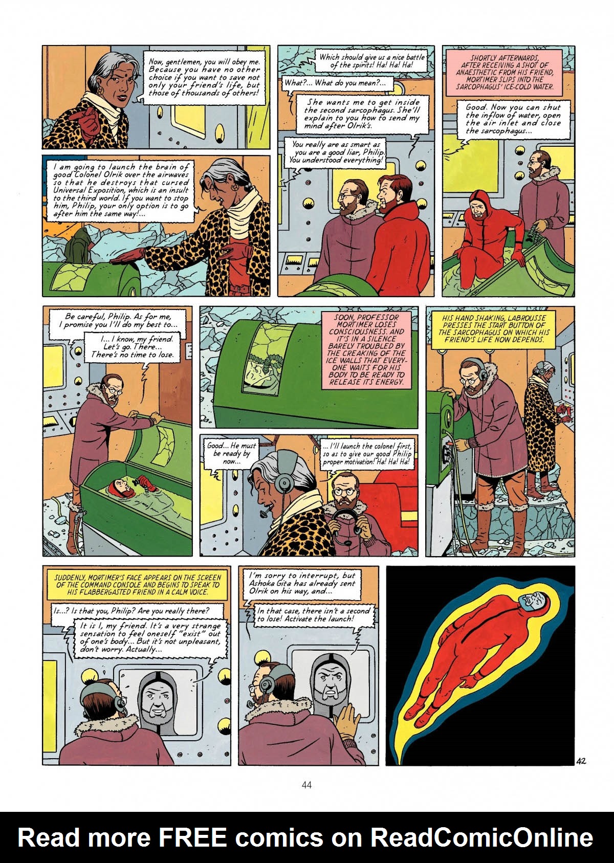 Read online The Adventures of Blake & Mortimer comic -  Issue #10 - 46