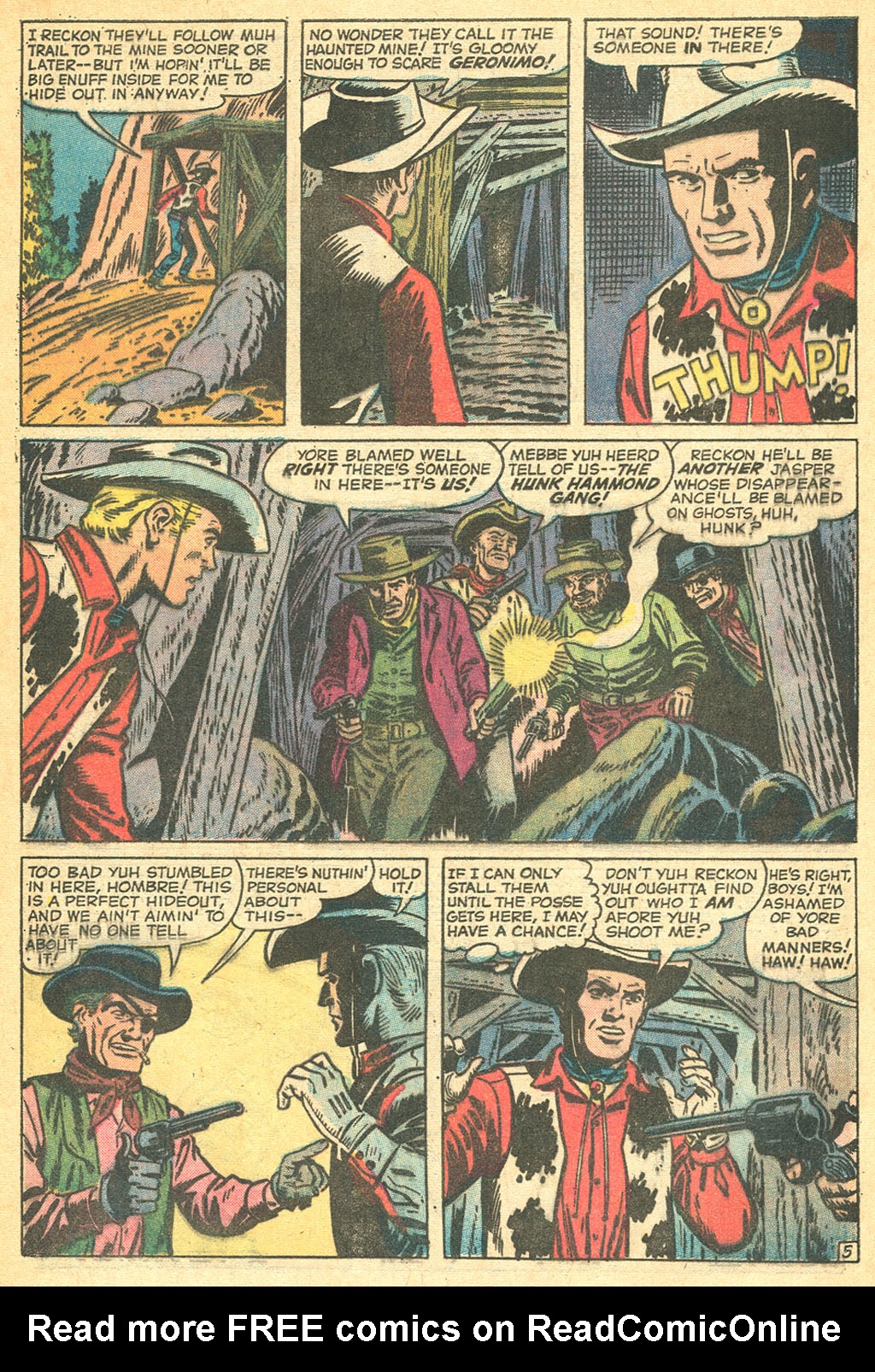 Read online Kid Colt Outlaw comic -  Issue #167 - 8