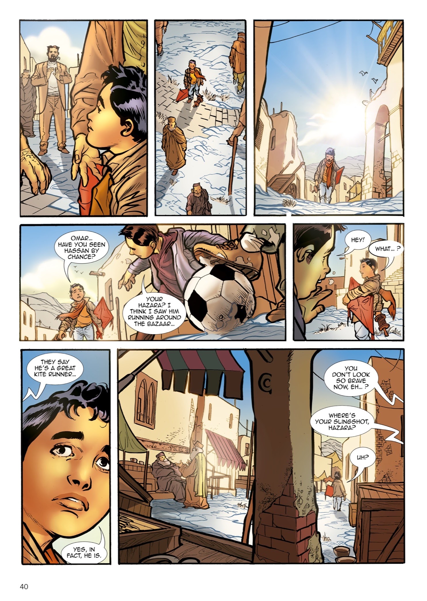 Read online The Kite Runner comic -  Issue # TPB - 41