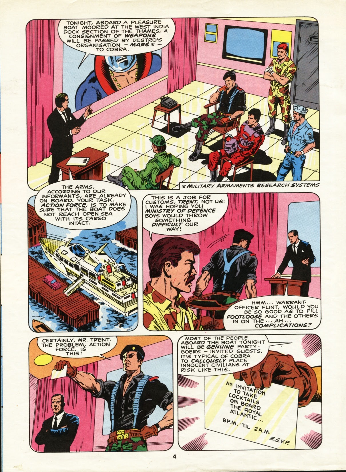Read online Action Force comic -  Issue #1 - 3