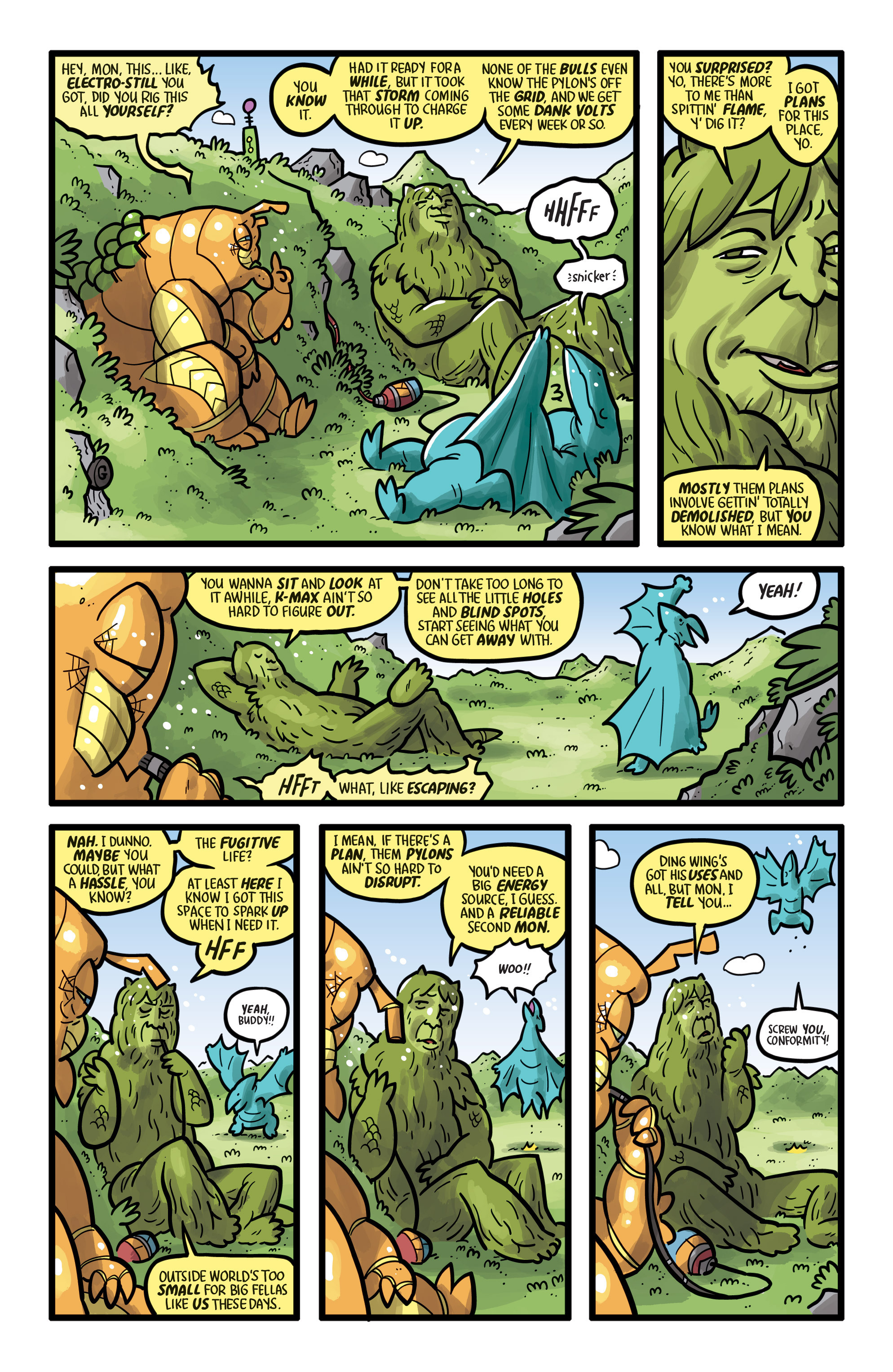 Read online Kaijumax comic -  Issue #6 - 4