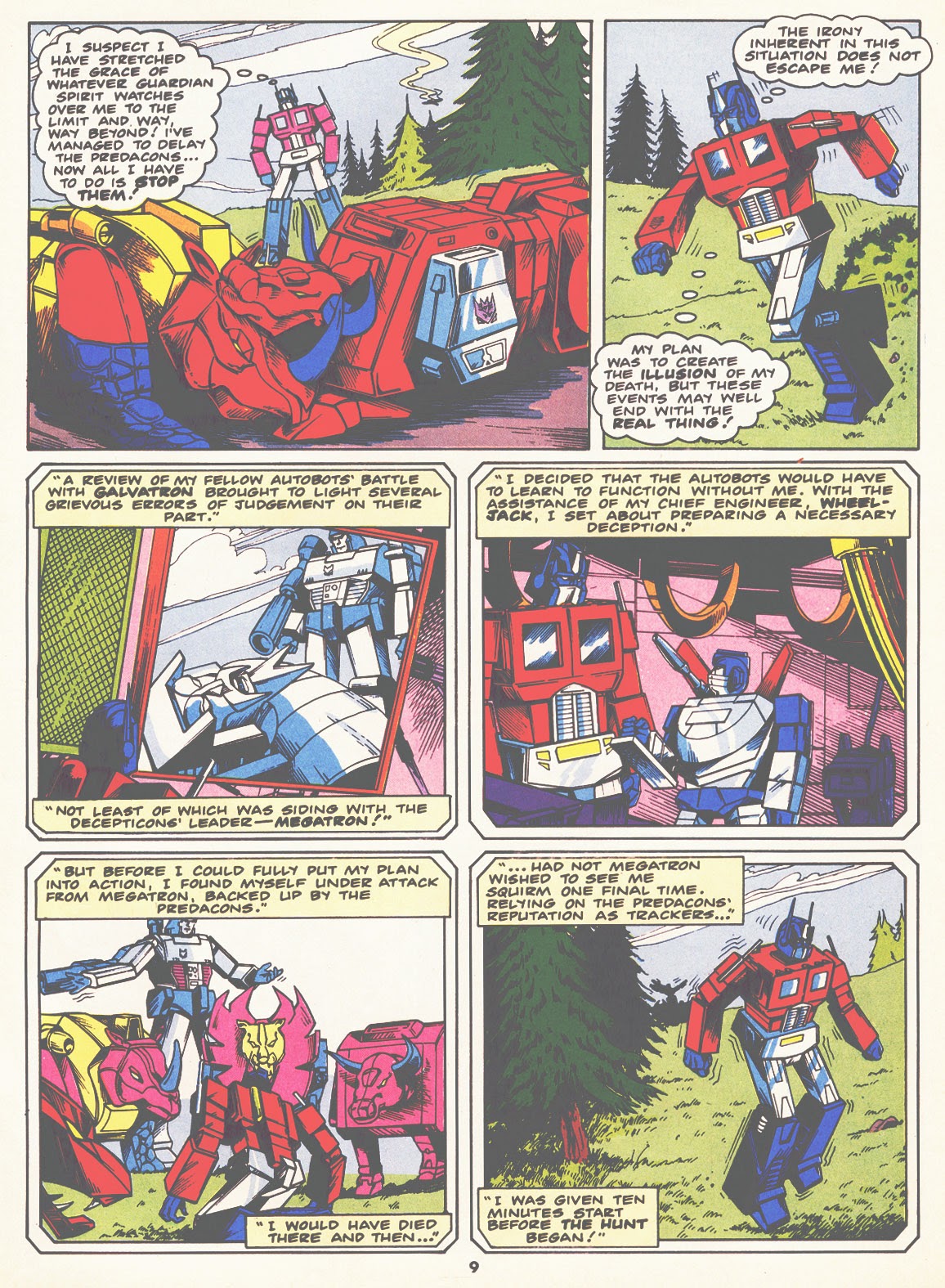 Read online The Transformers (UK) comic -  Issue #97 - 9