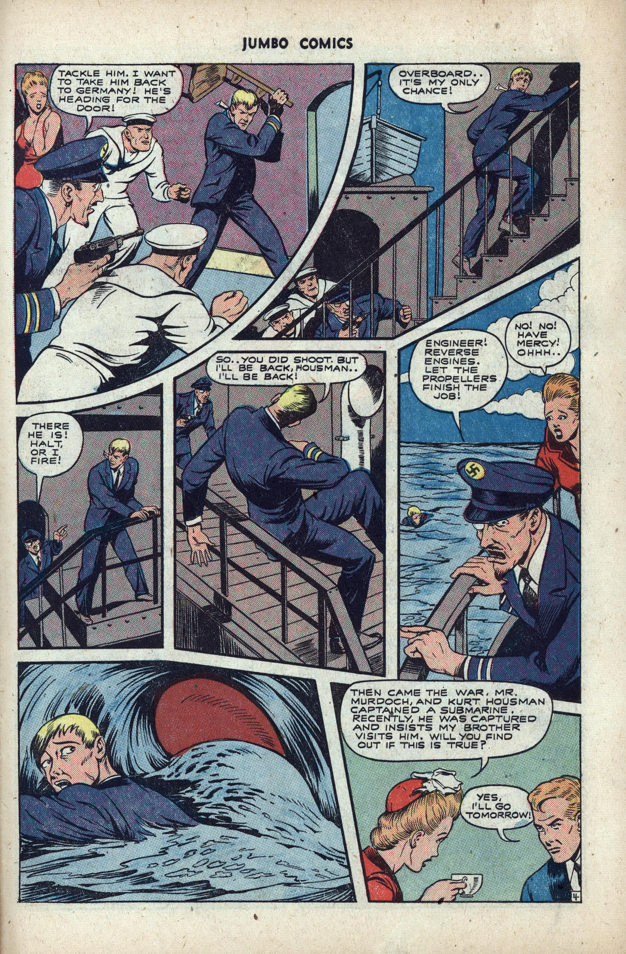 Read online Jumbo Comics comic -  Issue #67 - 45