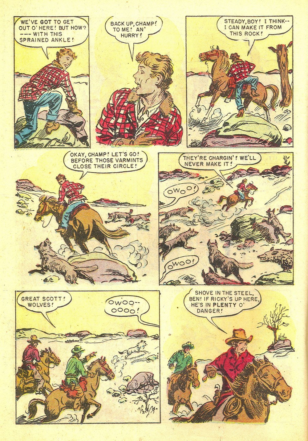 Read online Four Color Comics comic -  Issue #319 - 32