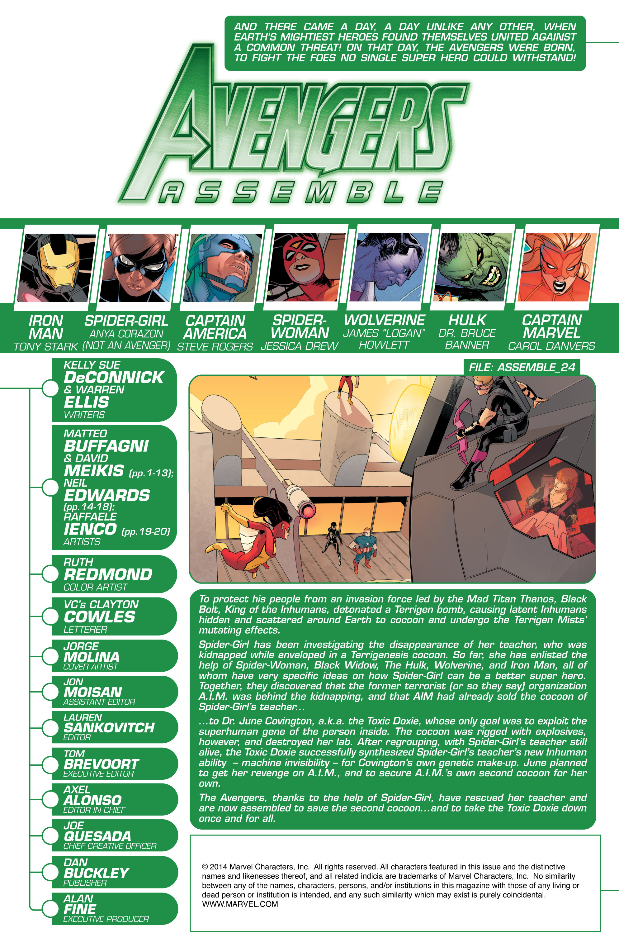 Read online Avengers Assemble (2012) comic -  Issue #25 - 2