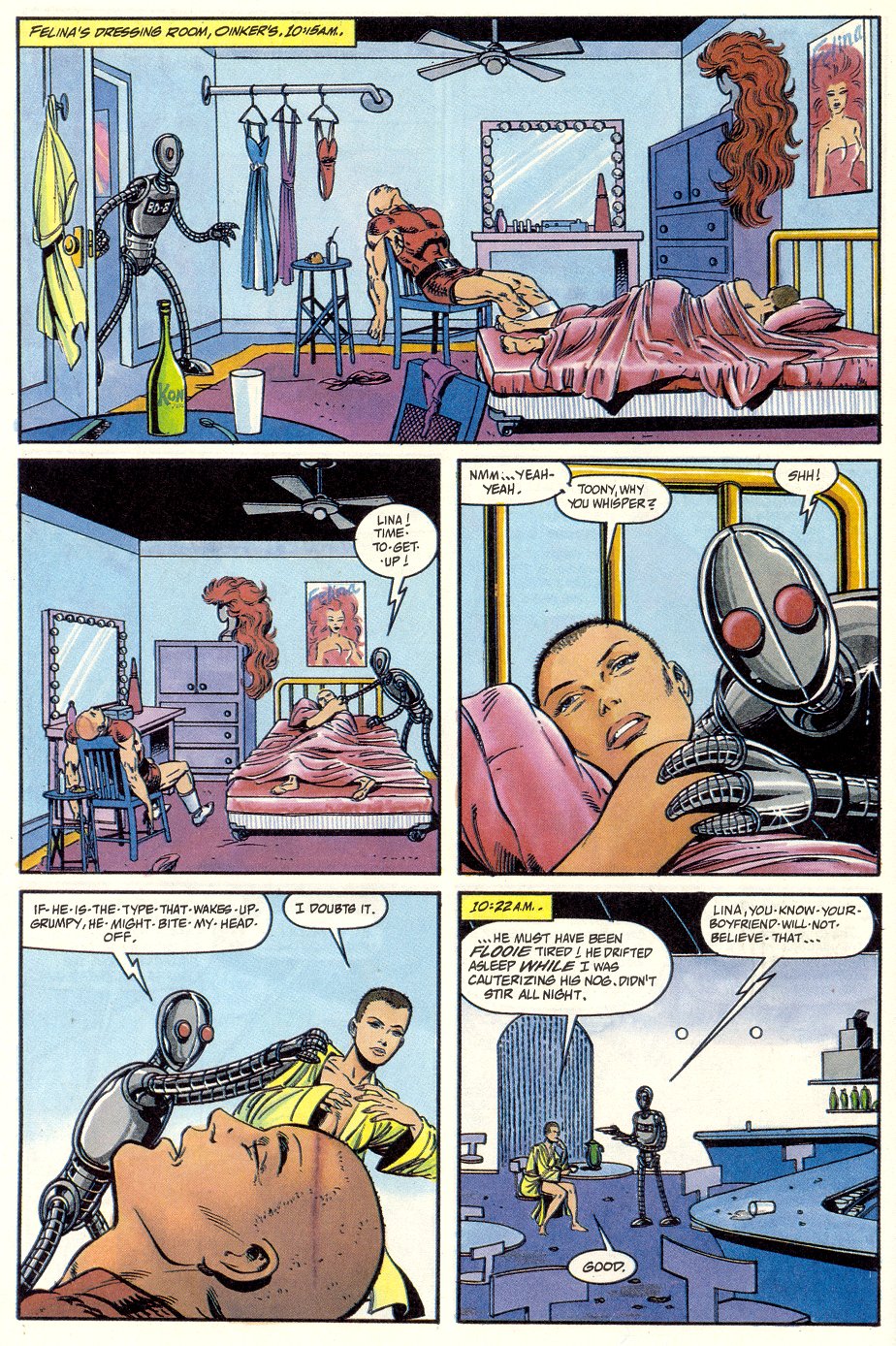 Read online Magnus Robot Fighter (1991) comic -  Issue #5 - 9