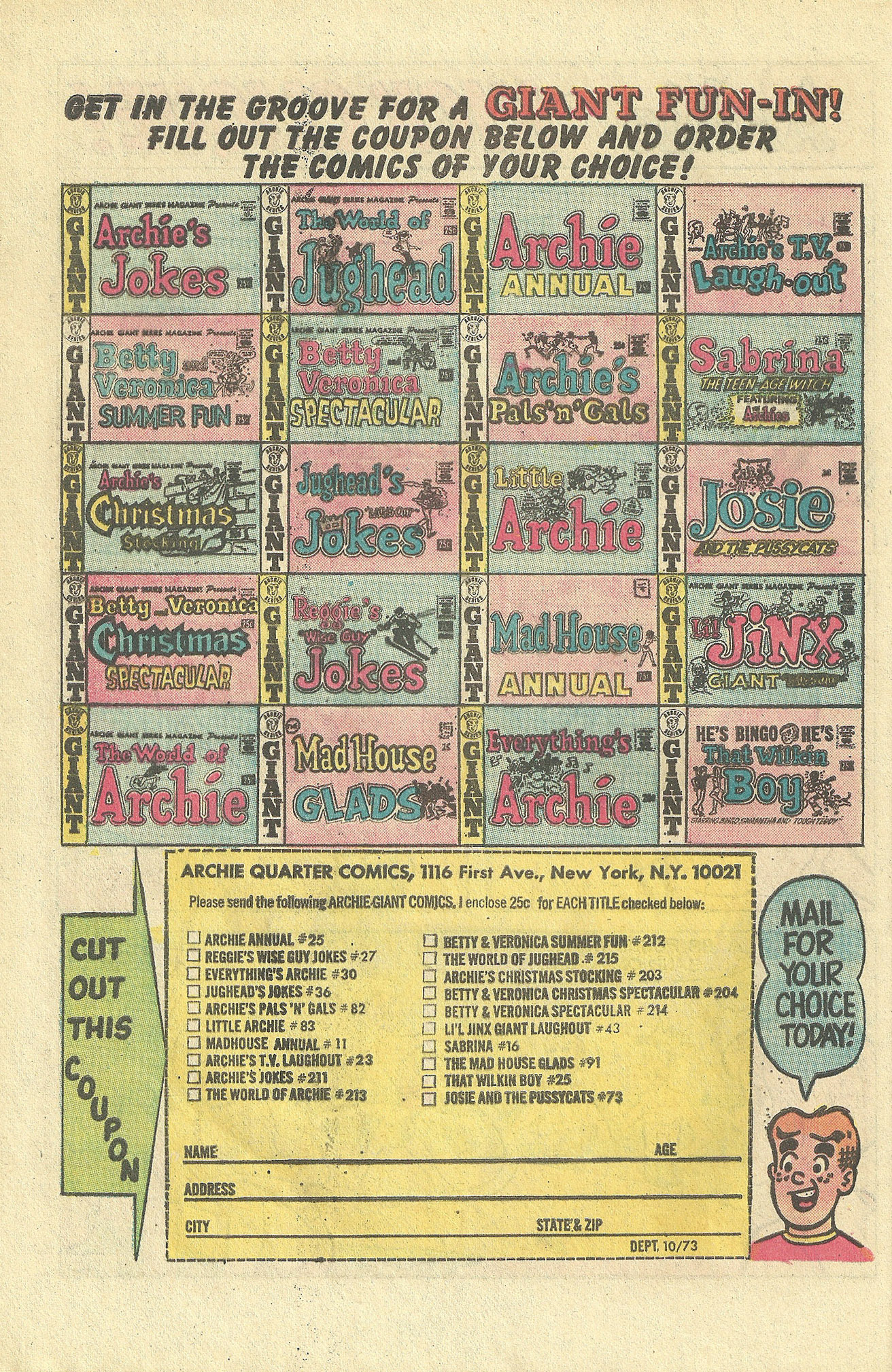 Read online Everything's Archie comic -  Issue #29 - 32