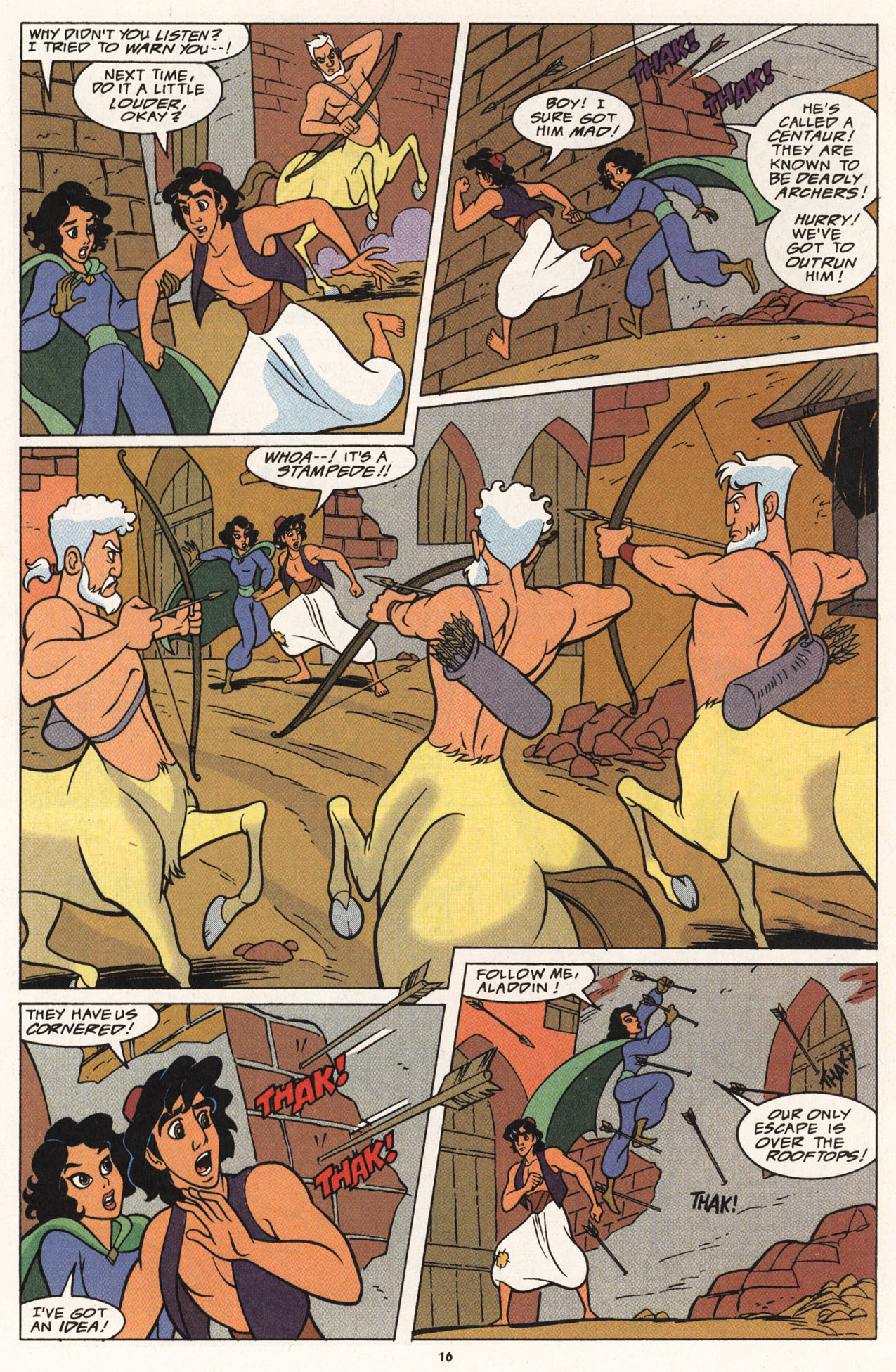 Read online Disney's Aladdin comic -  Issue #6 - 18