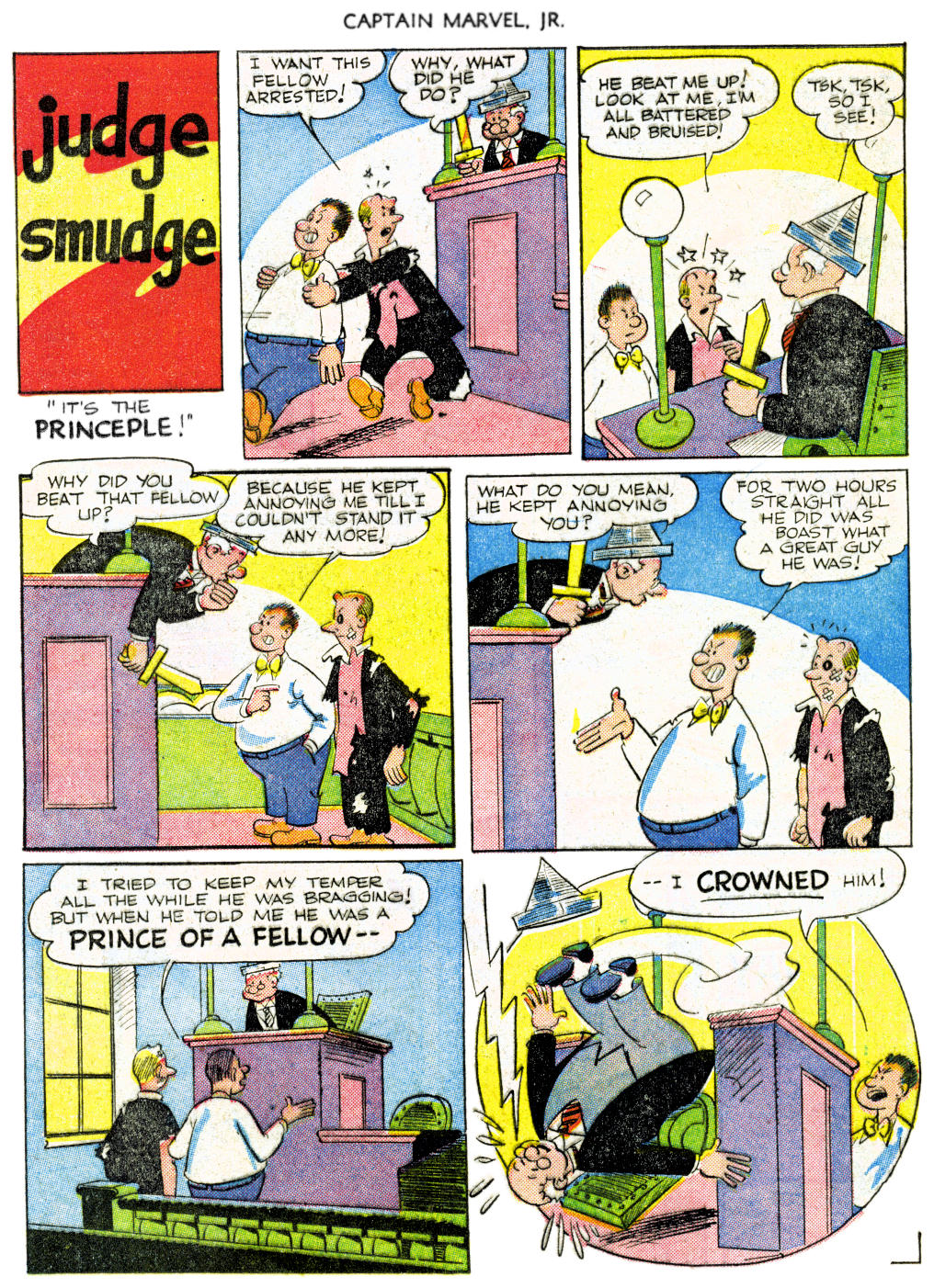 Read online Captain Marvel, Jr. comic -  Issue #100 - 24