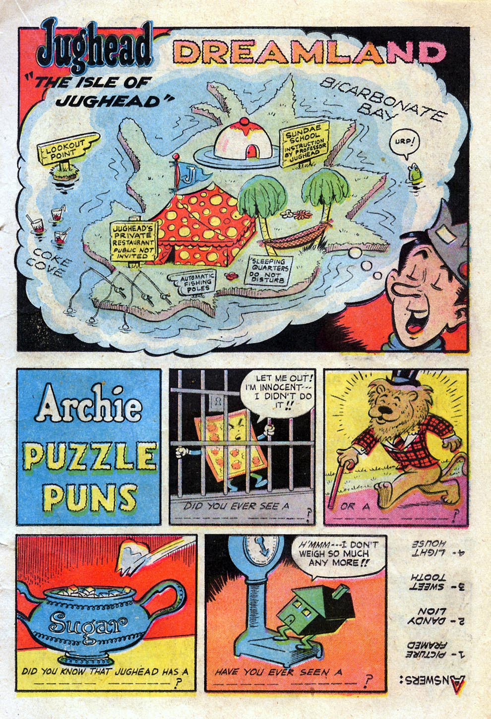 Read online Archie's Joke Book Magazine comic -  Issue #15 - 15