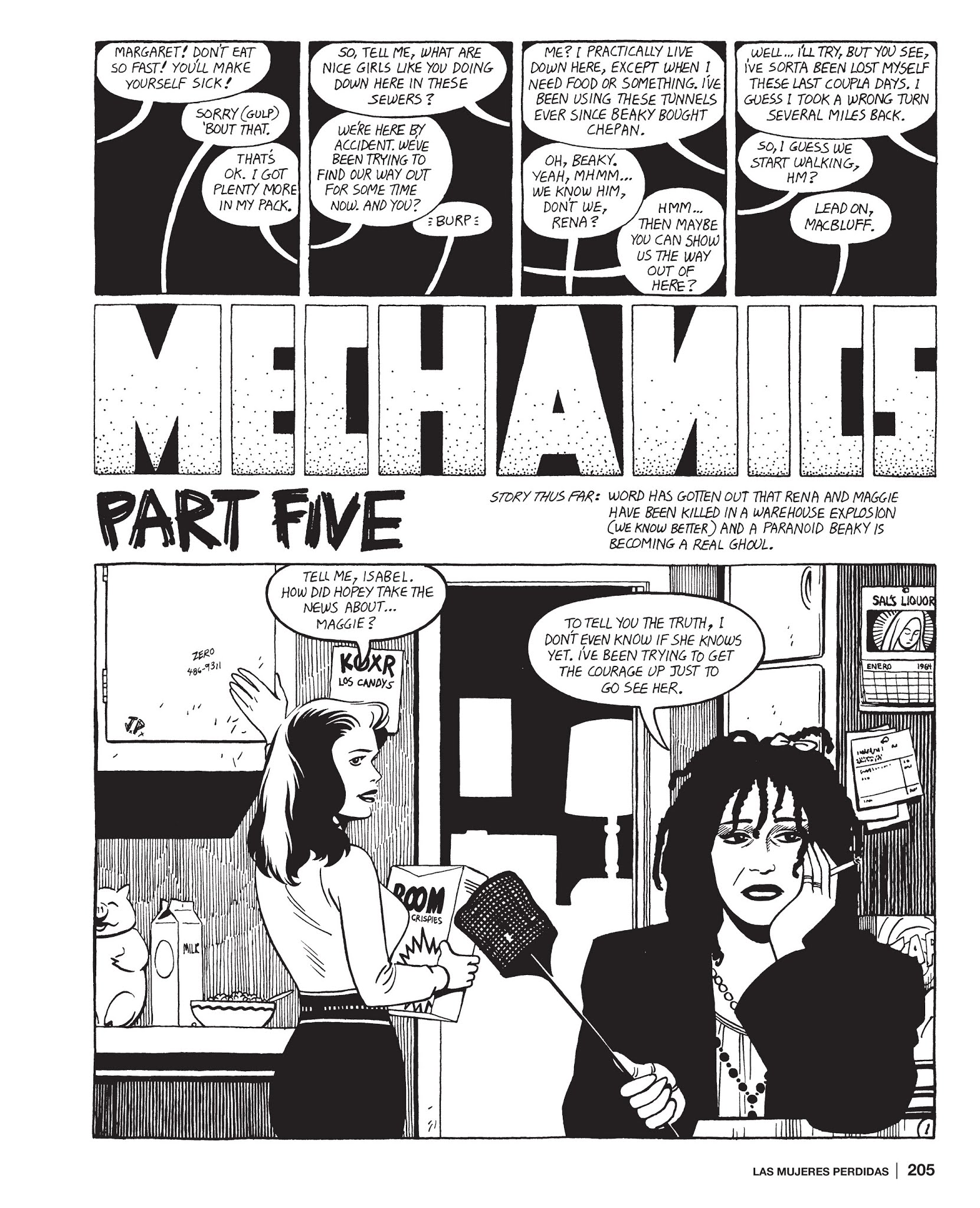 Read online Maggie the Mechanic: The Love & Rockets Library - Locas comic -  Issue # TPB (Part 3) - 16