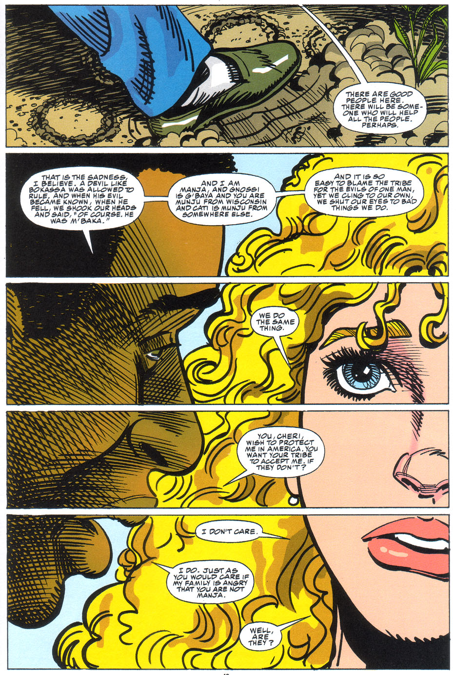 Read online Bloodlines: A Tale From The Heart Of Africa comic -  Issue # Full - 45