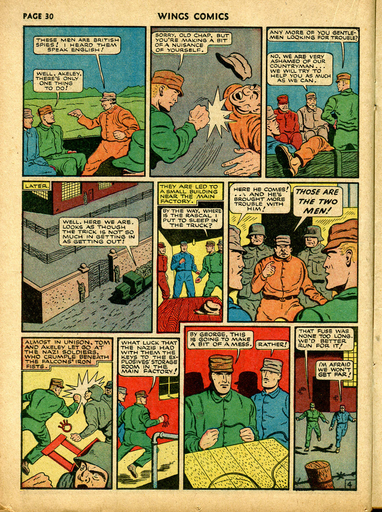 Read online Wings Comics comic -  Issue #12 - 32