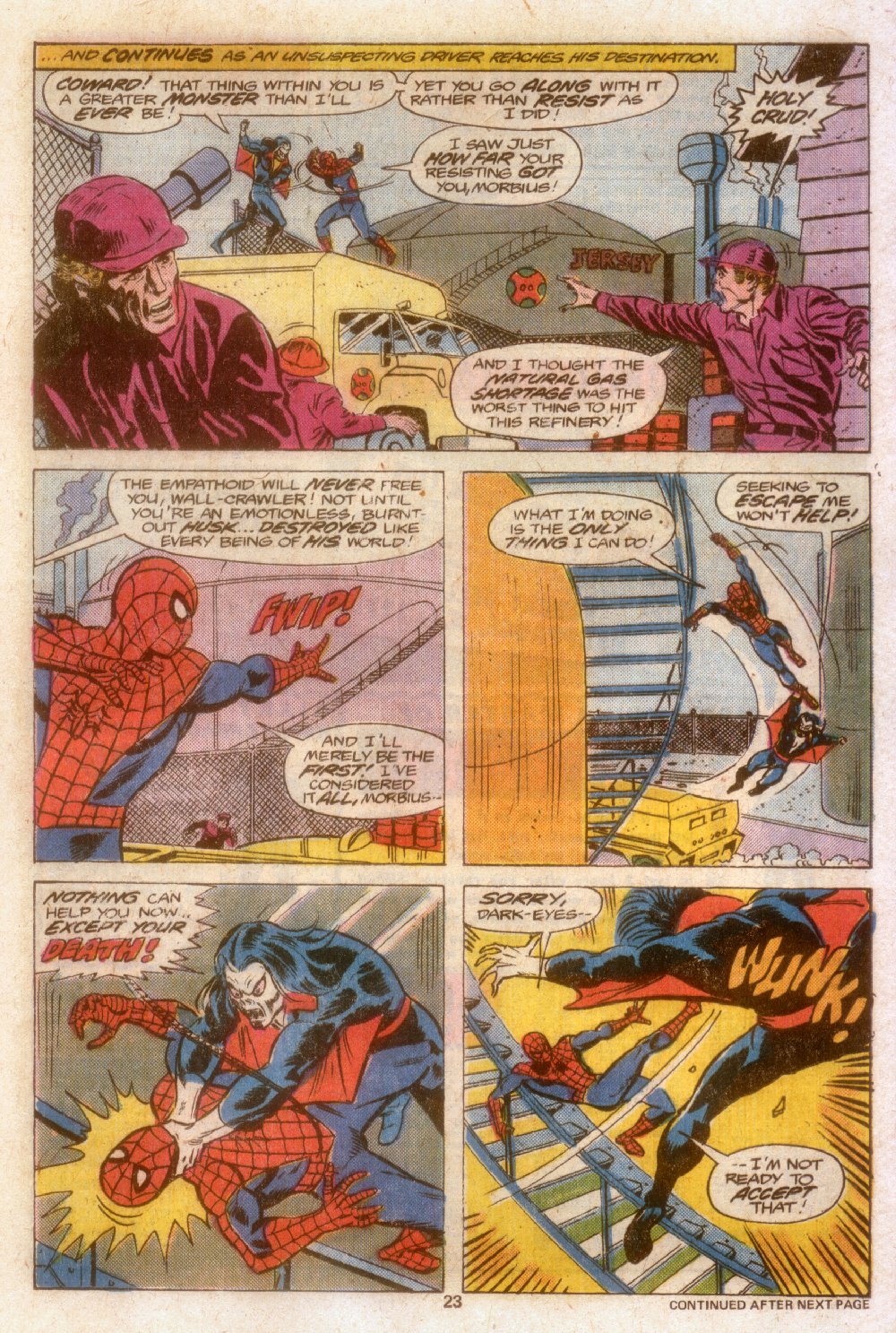 Read online The Spectacular Spider-Man (1976) comic -  Issue #8 - 14