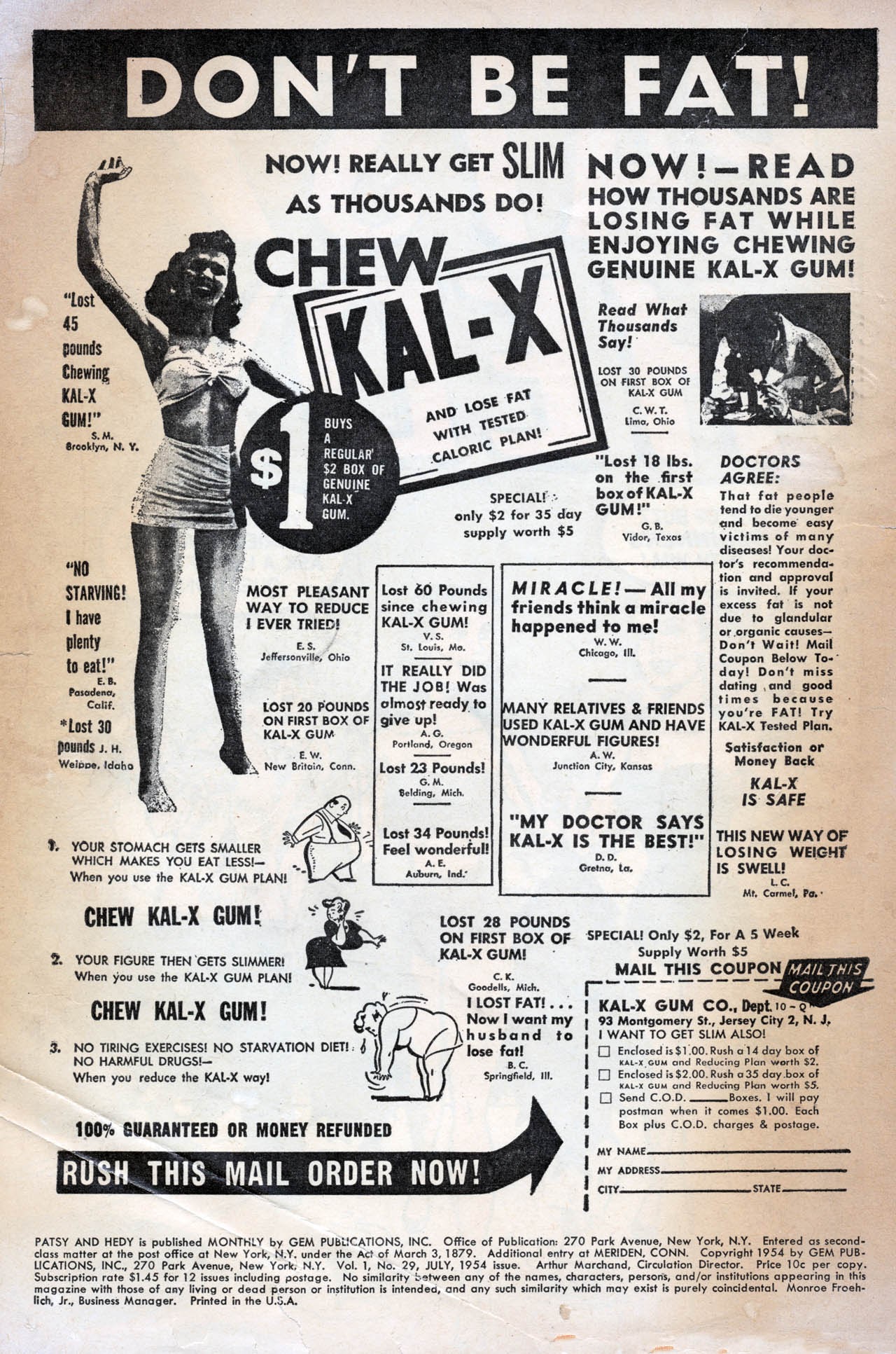 Read online Patsy and Hedy comic -  Issue #29 - 2