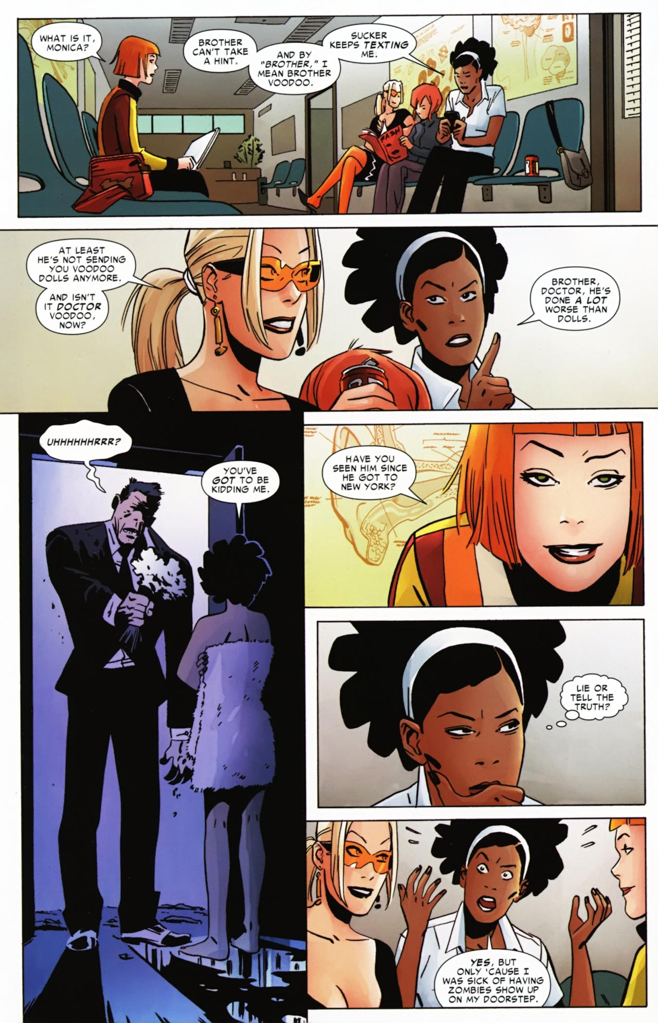 Read online Marvel Divas comic -  Issue #2 - 8