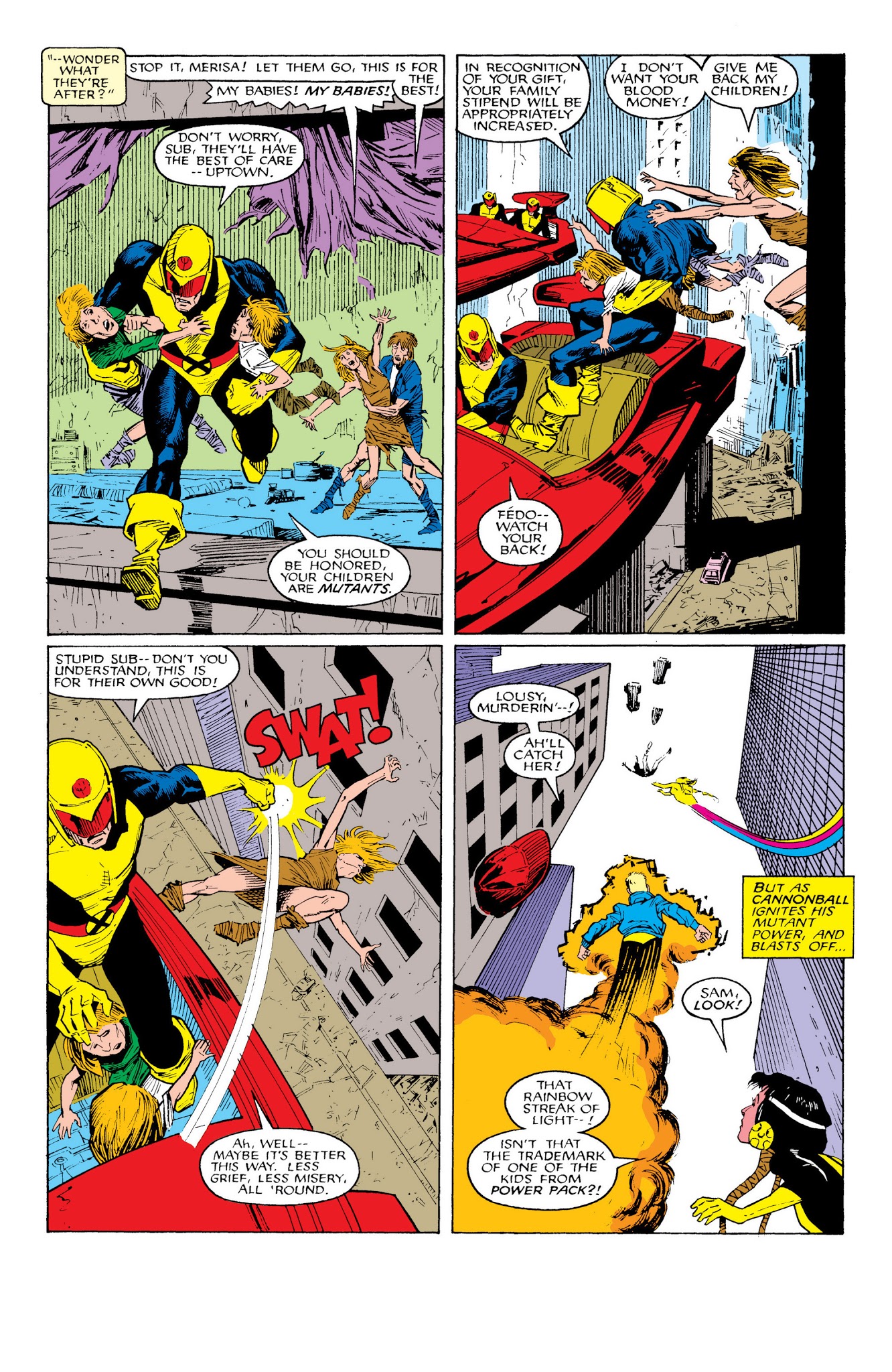 Read online New Mutants Classic comic -  Issue # TPB 7 - 37