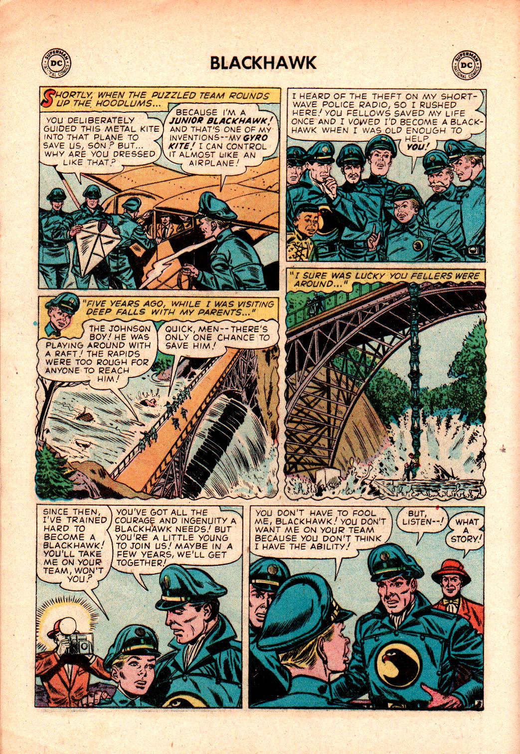 Read online Blackhawk (1957) comic -  Issue #120 - 16