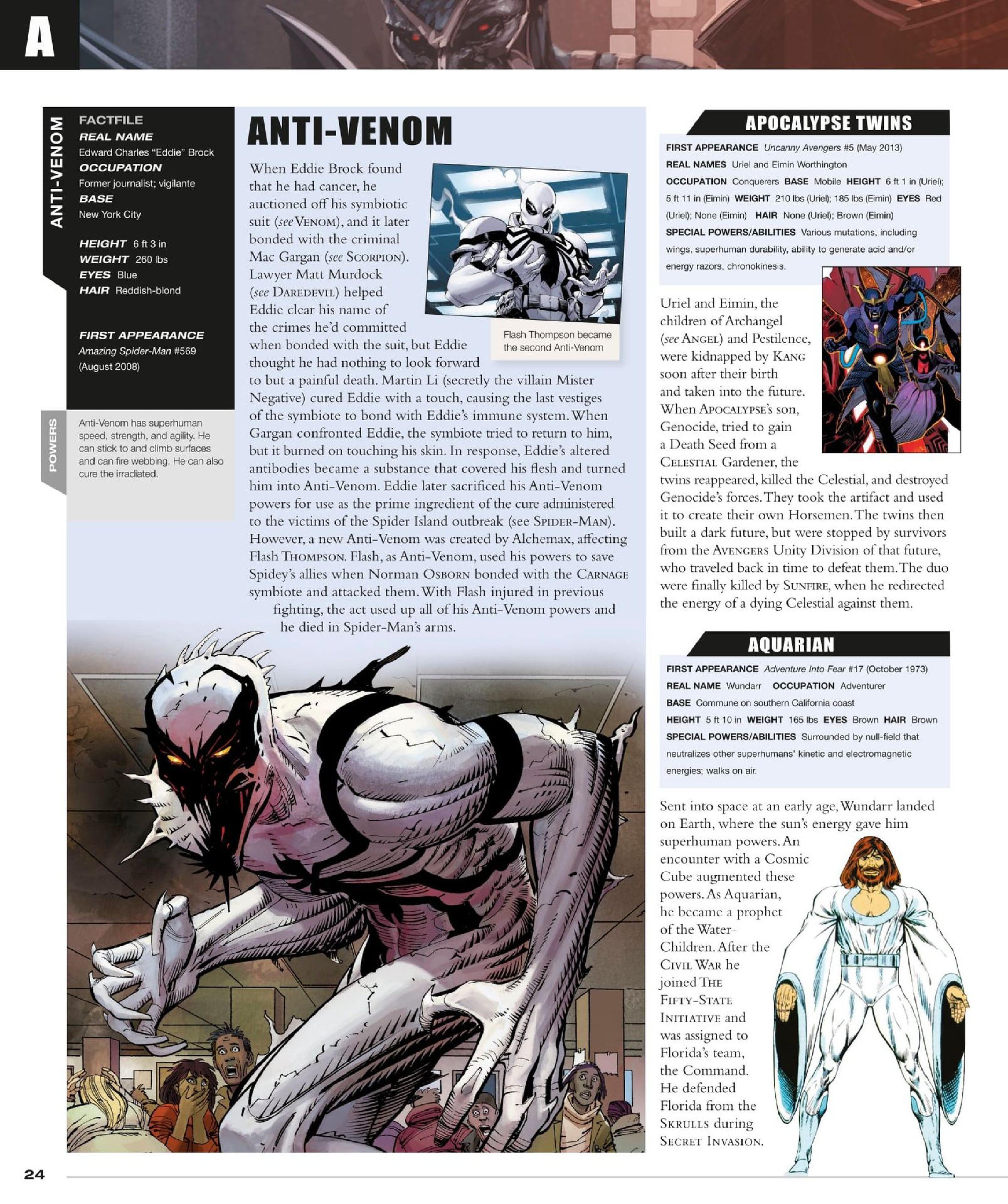 Read online Marvel Encyclopedia, New Edition comic -  Issue # TPB (Part 1) - 26