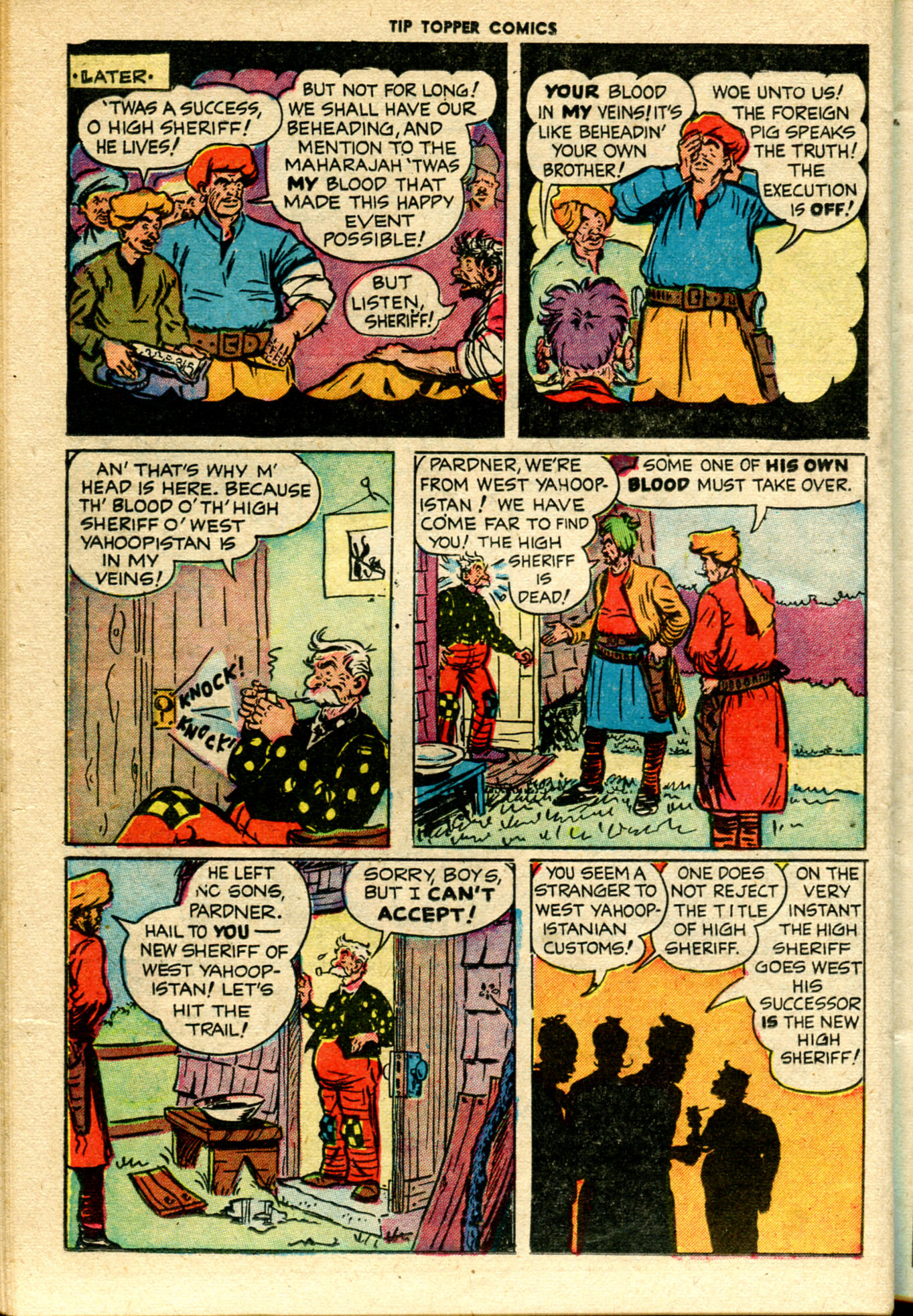 Read online Tip Topper Comics comic -  Issue #2 - 38