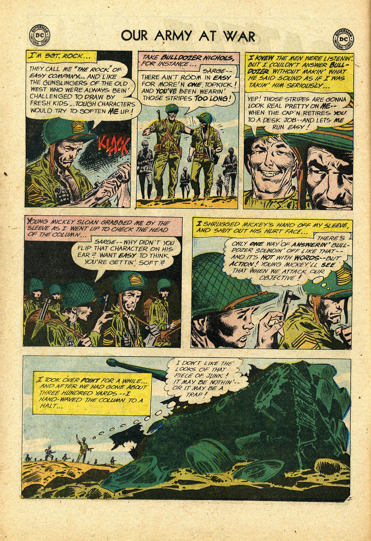 Read online Our Army at War (1952) comic -  Issue #95 - 4