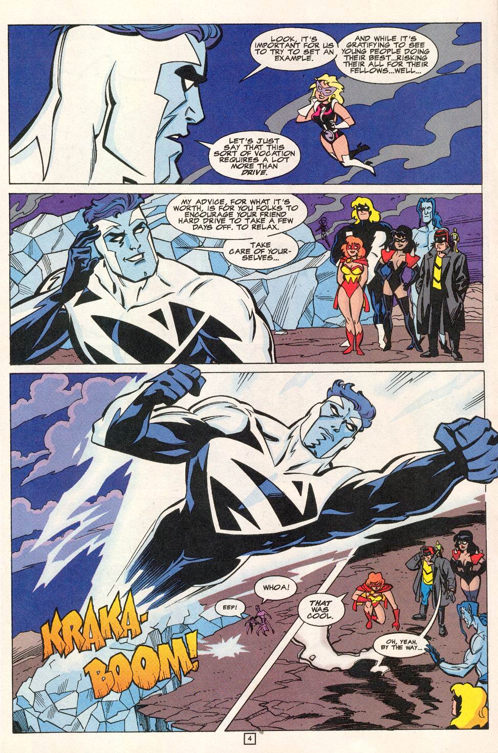 Read online Young Heroes in Love comic -  Issue #4 - 5