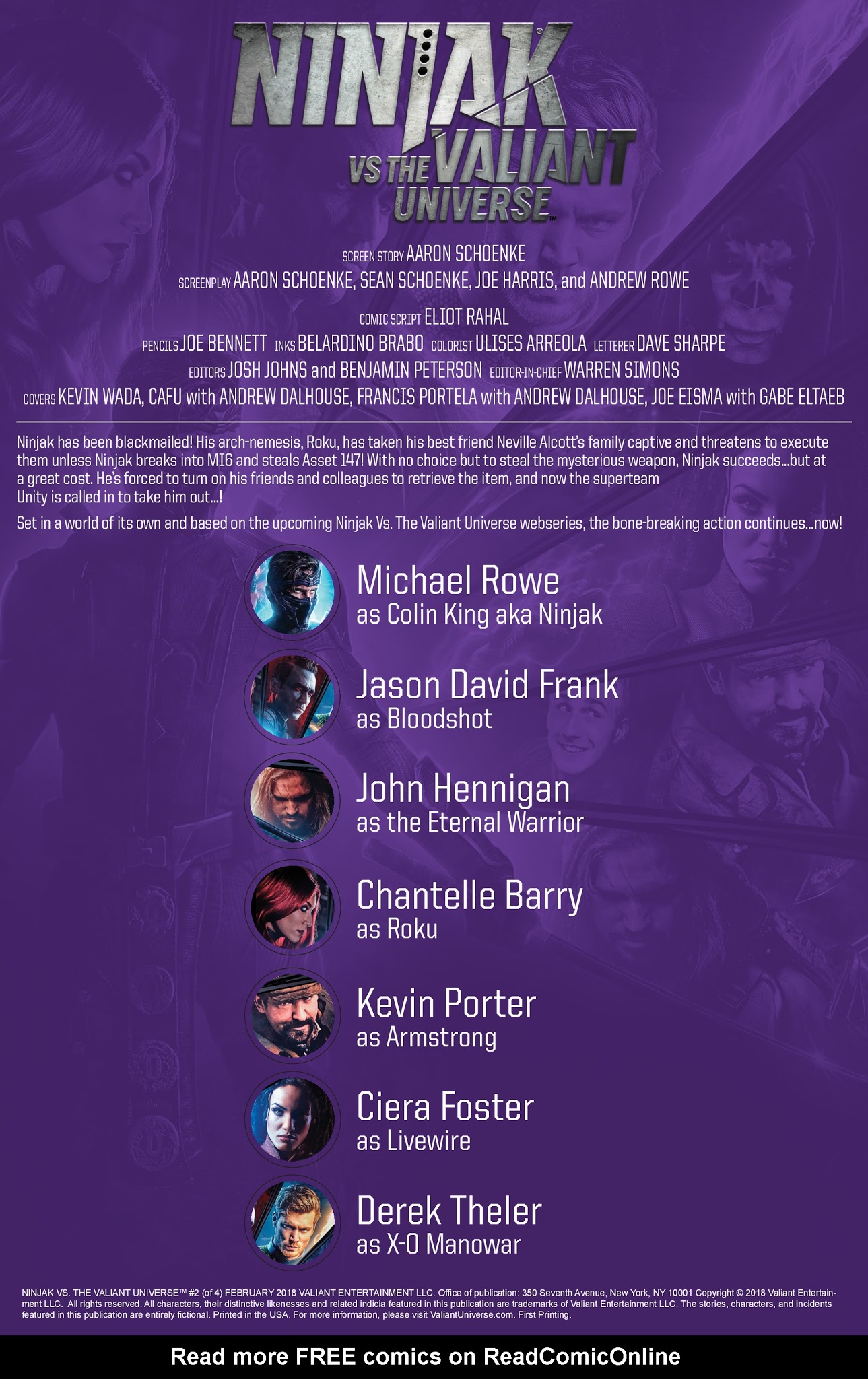 Read online Ninjak Vs. the Valiant Universe comic -  Issue #2 - 2
