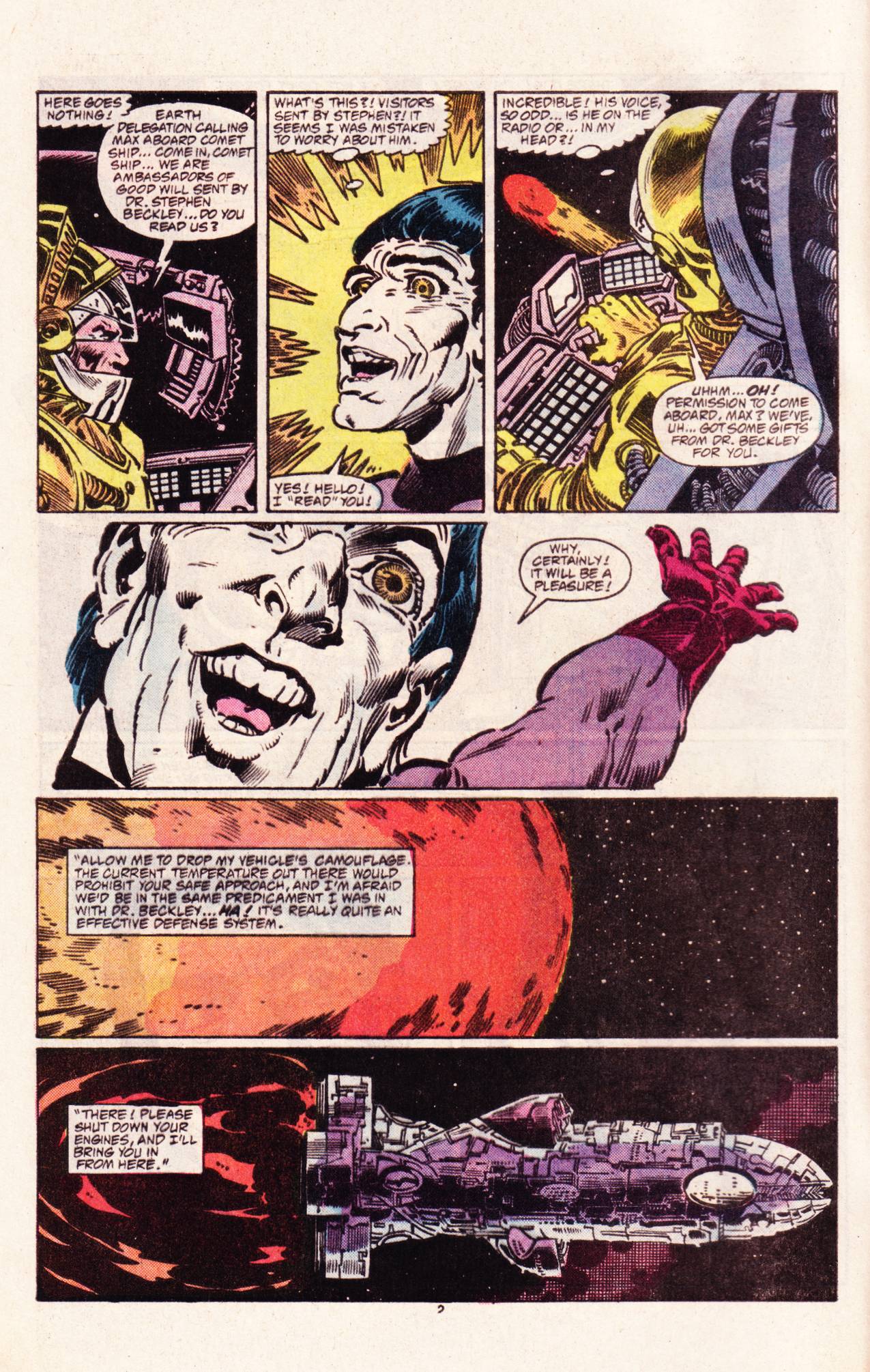 Read online Comet Man comic -  Issue #6 - 3