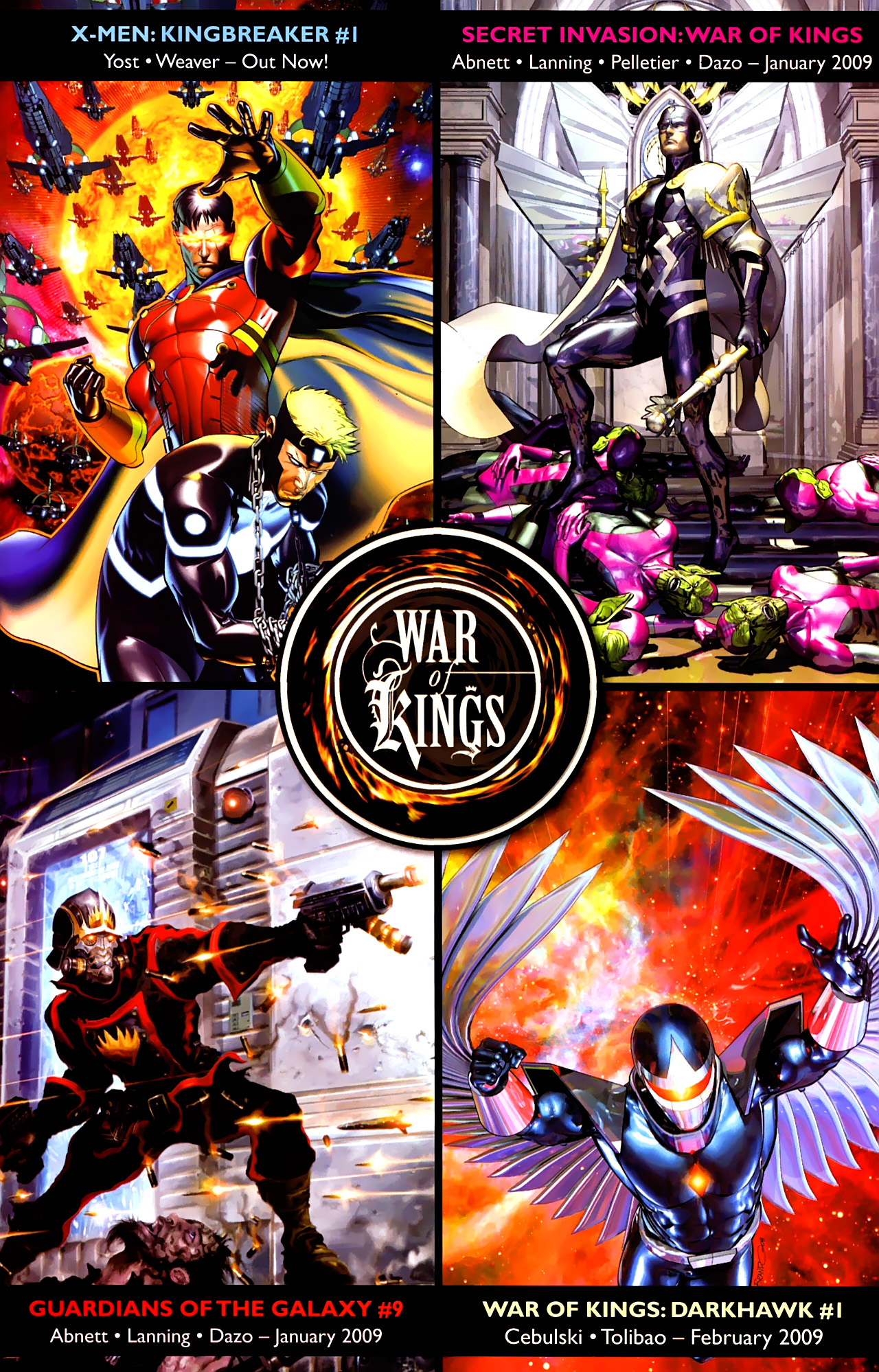Read online War of Kings Saga comic -  Issue # Full - 35