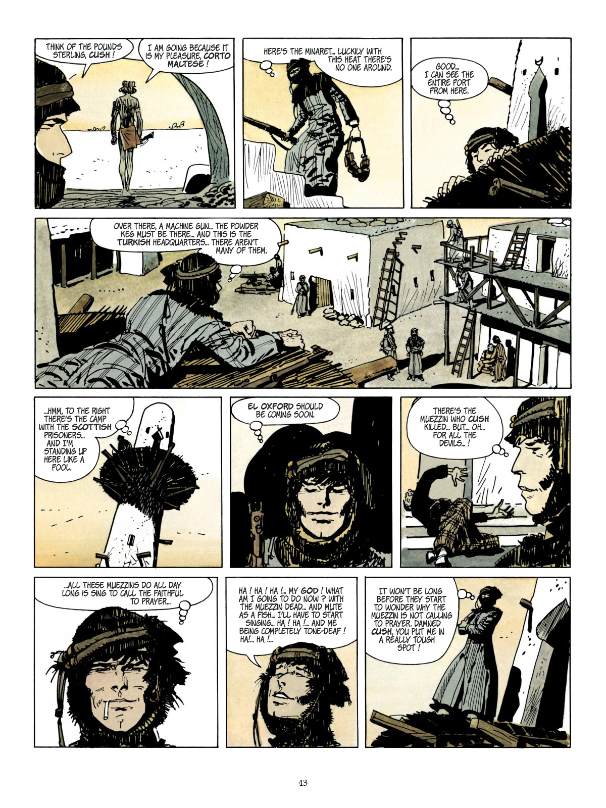 Read online Corto Maltese comic -  Issue # TPB 8 (Part 1) - 33