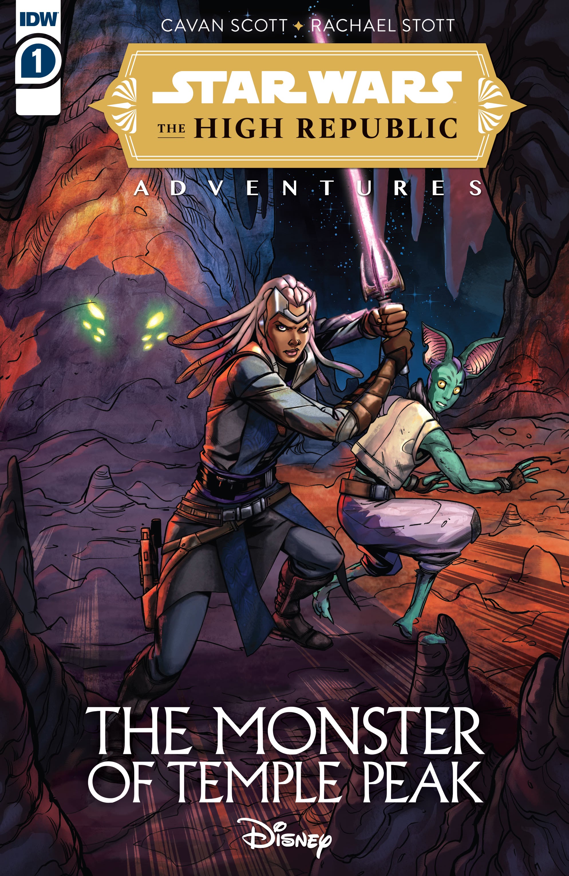 Read online Star Wars: The High Republic Adventures - The Monster of Temple Peak comic -  Issue #1 - 1