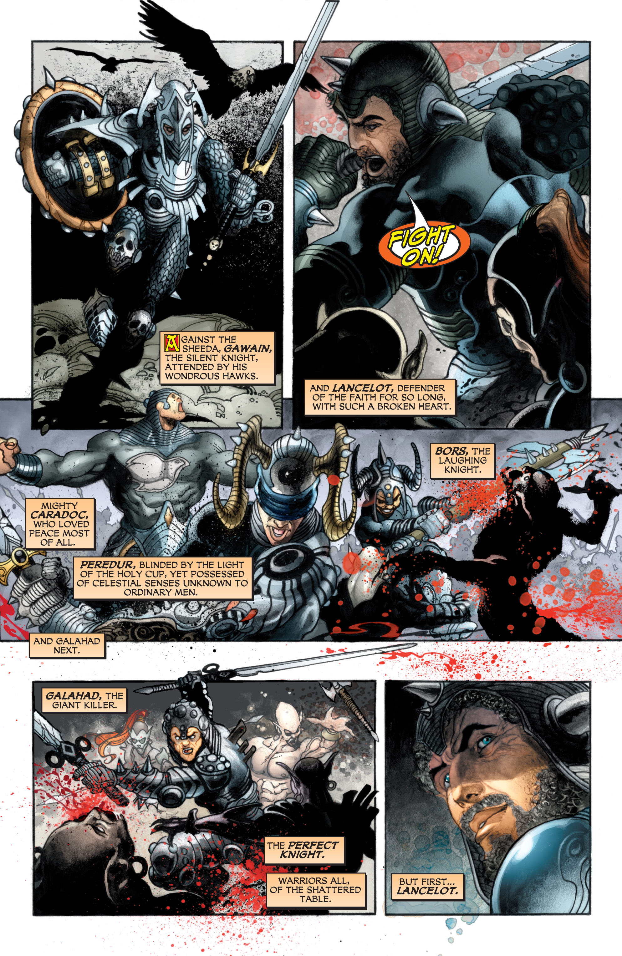 Read online Seven Soldiers: Shining Knight comic -  Issue #1 - 4