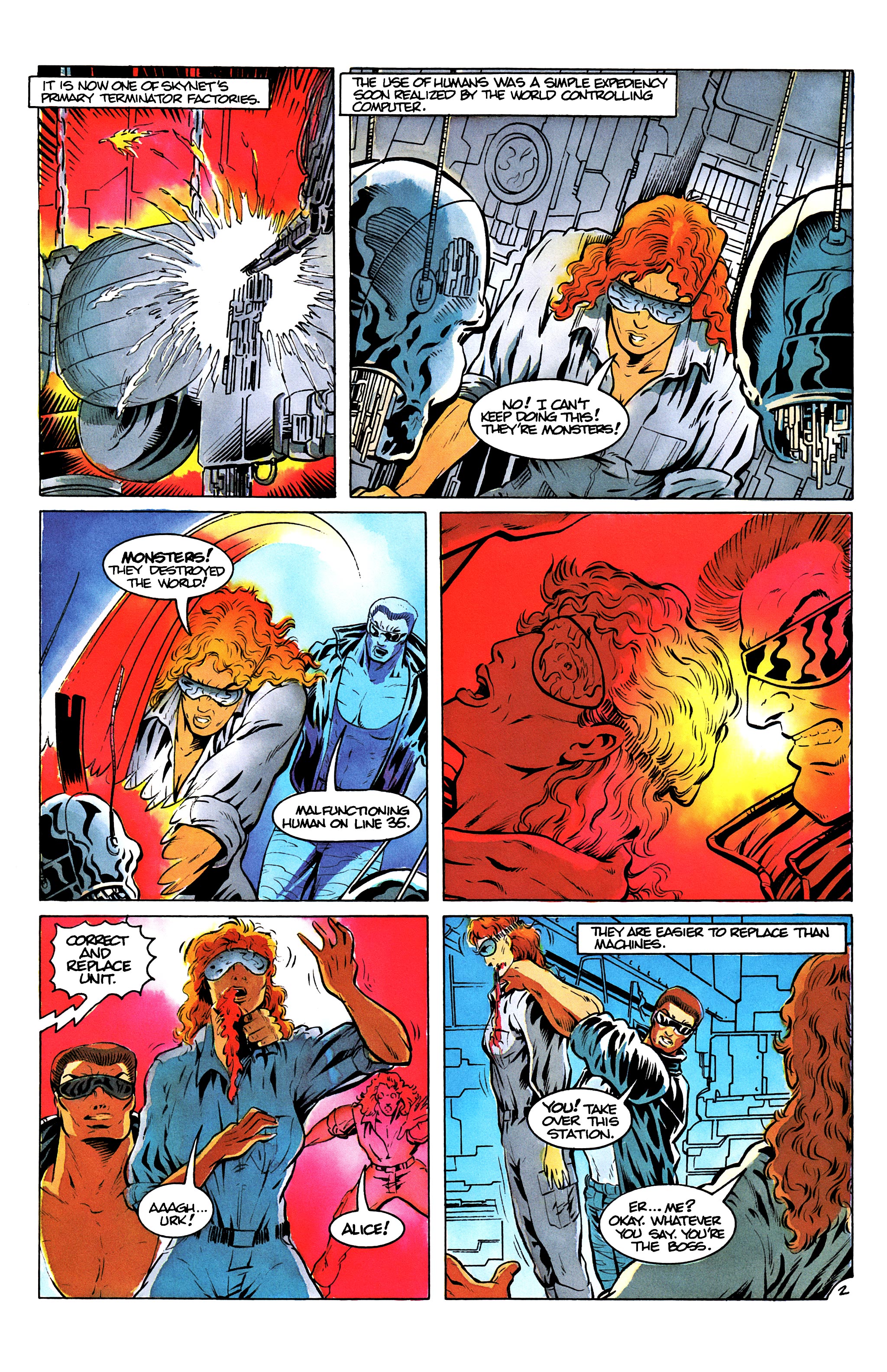 Read online The Terminator (1988) comic -  Issue #15 - 4