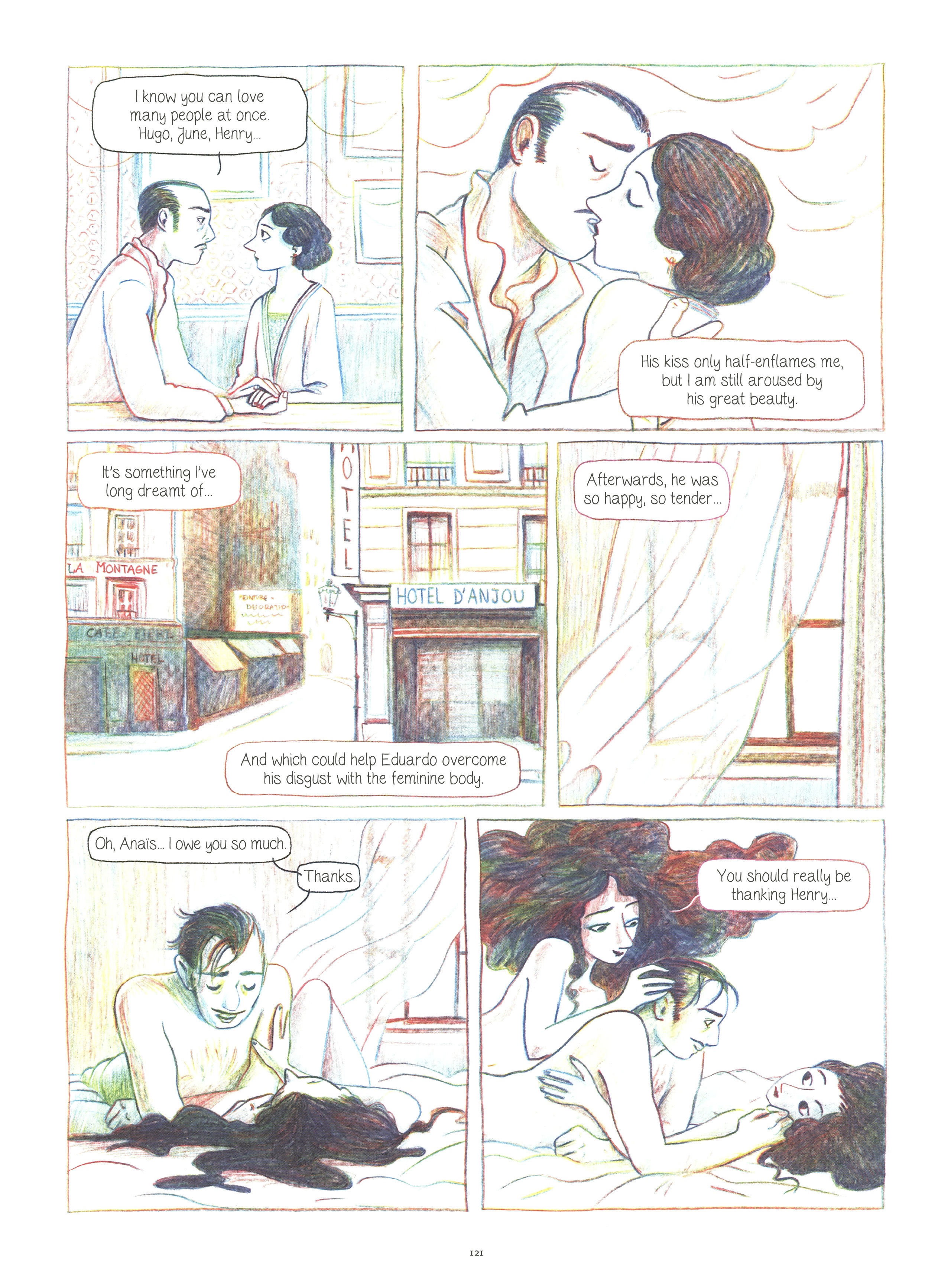 Read online Anais Nin: On the Sea of Lies comic -  Issue # TPB (Part 2) - 18