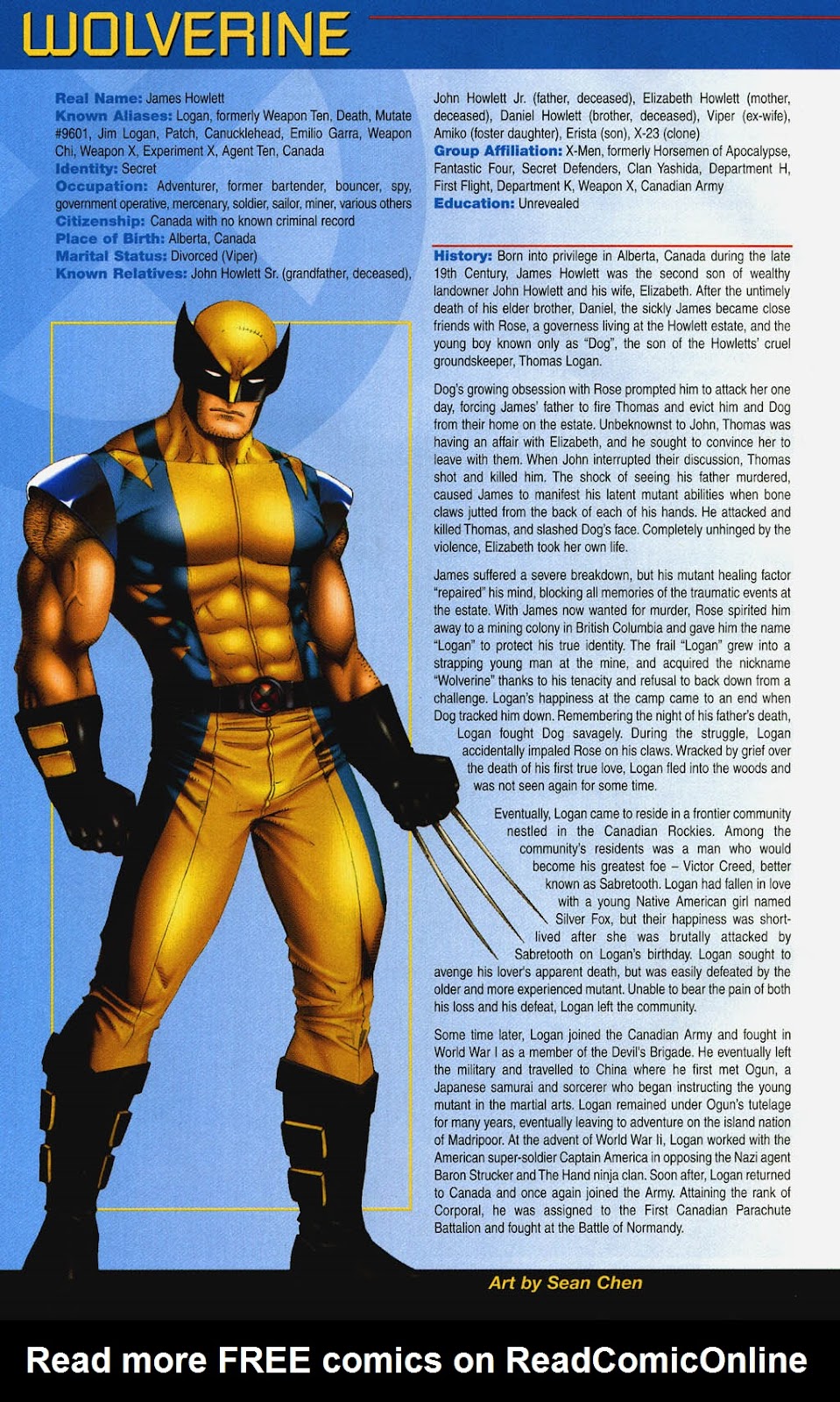 Official Handbook of the Marvel Universe: X-Men 2004 issue Full - Page 37