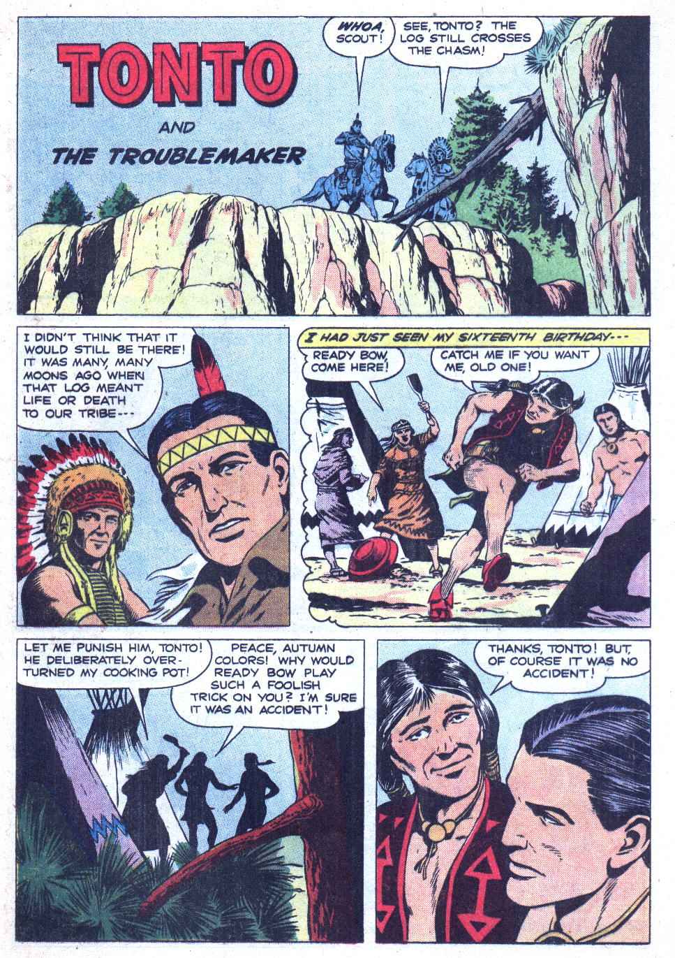 Read online Lone Ranger's Companion Tonto comic -  Issue #21 - 21