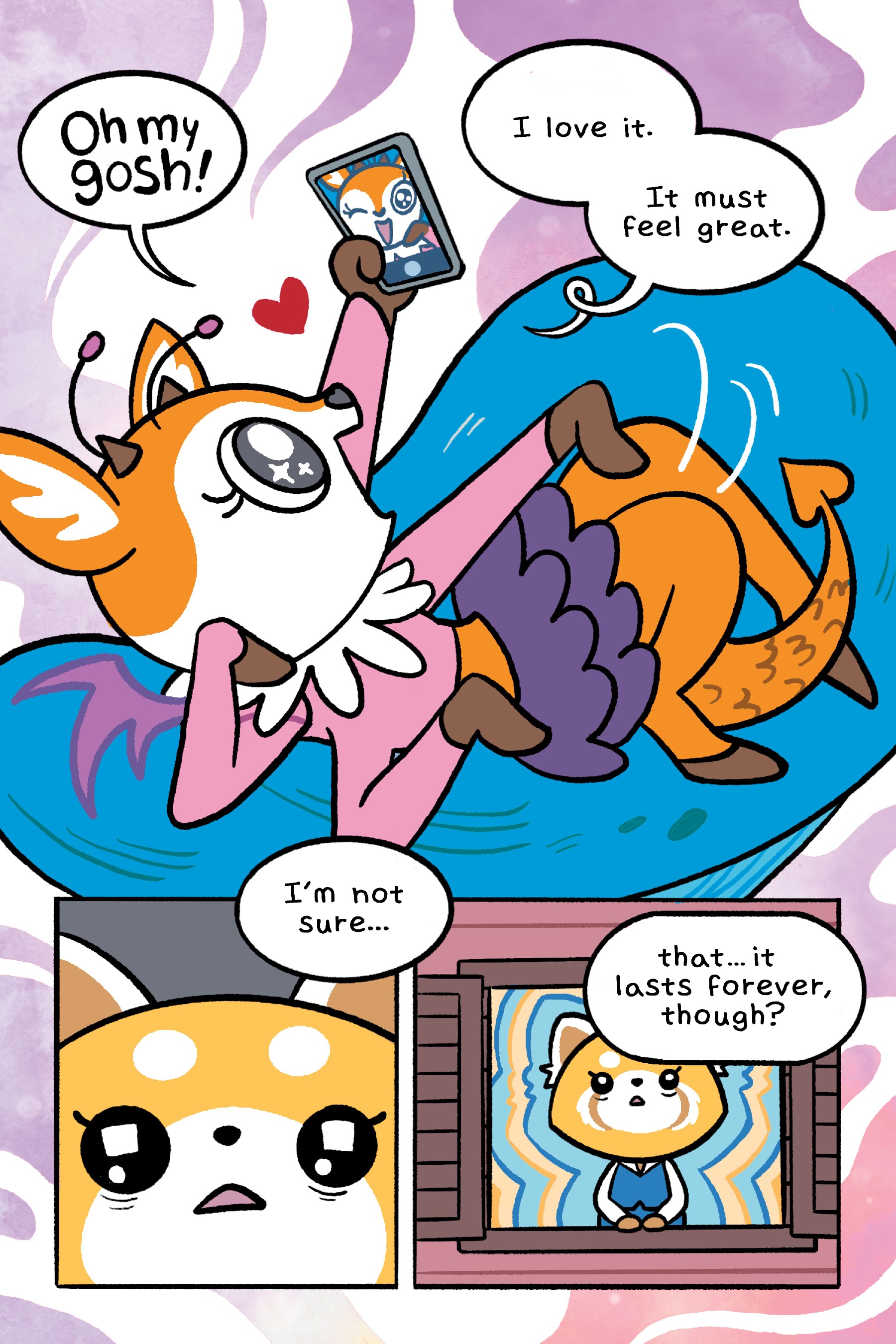 Read online Aggretsuko: Down the Rabbit Hole comic -  Issue # TPB - 37