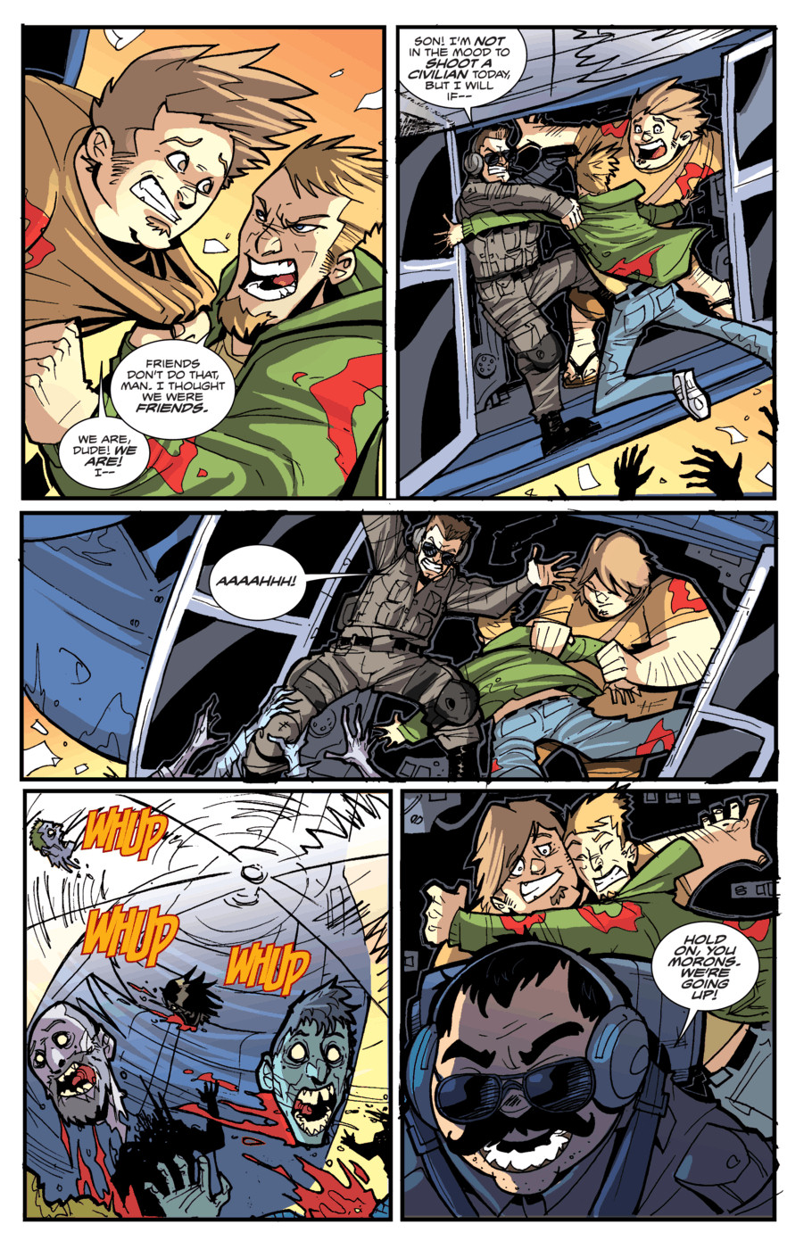 Read online Fanboys vs. Zombies comic -  Issue #10 - 14