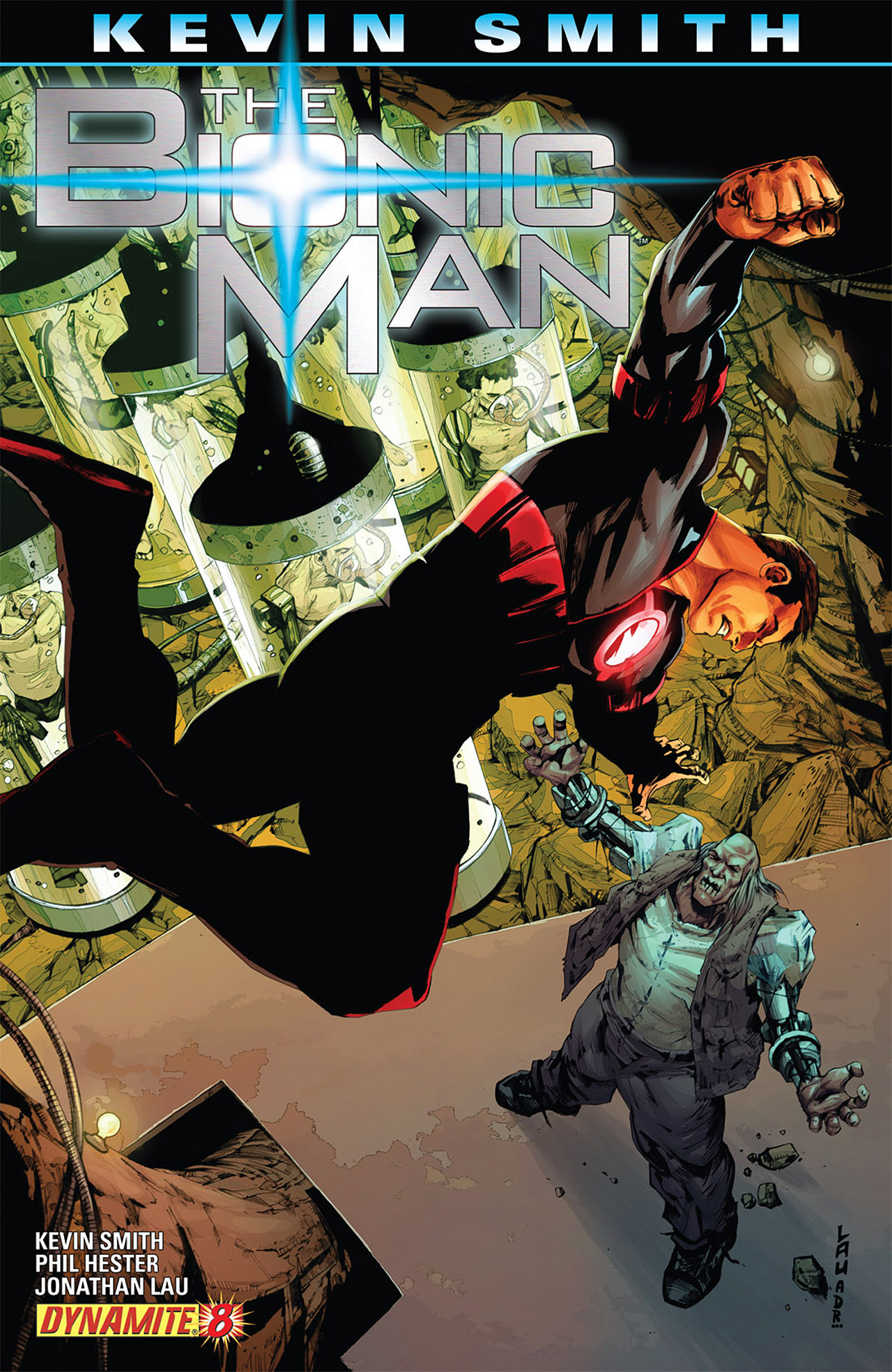 Read online Bionic Man comic -  Issue #8 - 2