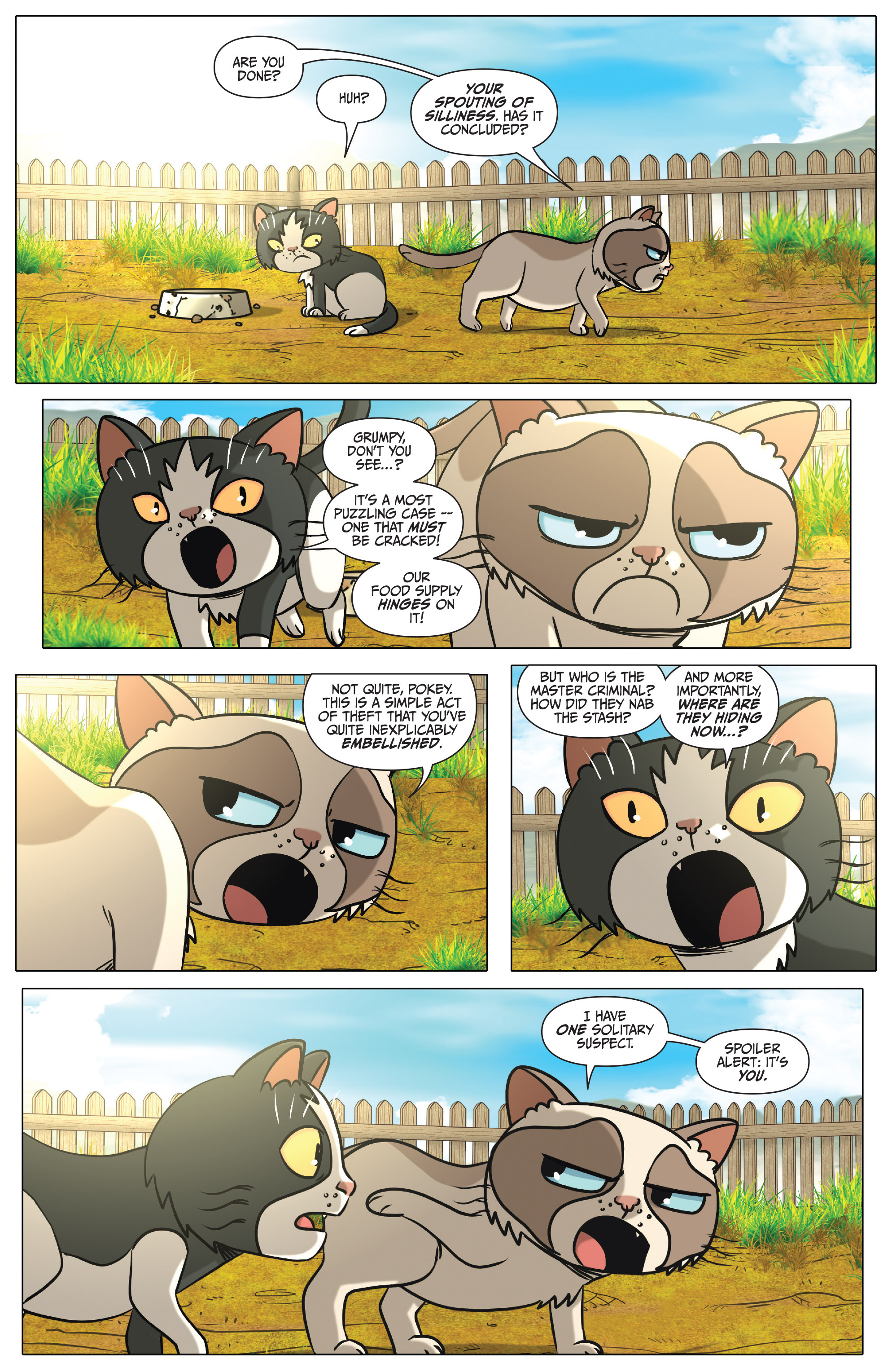 Read online Free Comic Book Day 2016 comic -  Issue # Grumpy Cat - 21