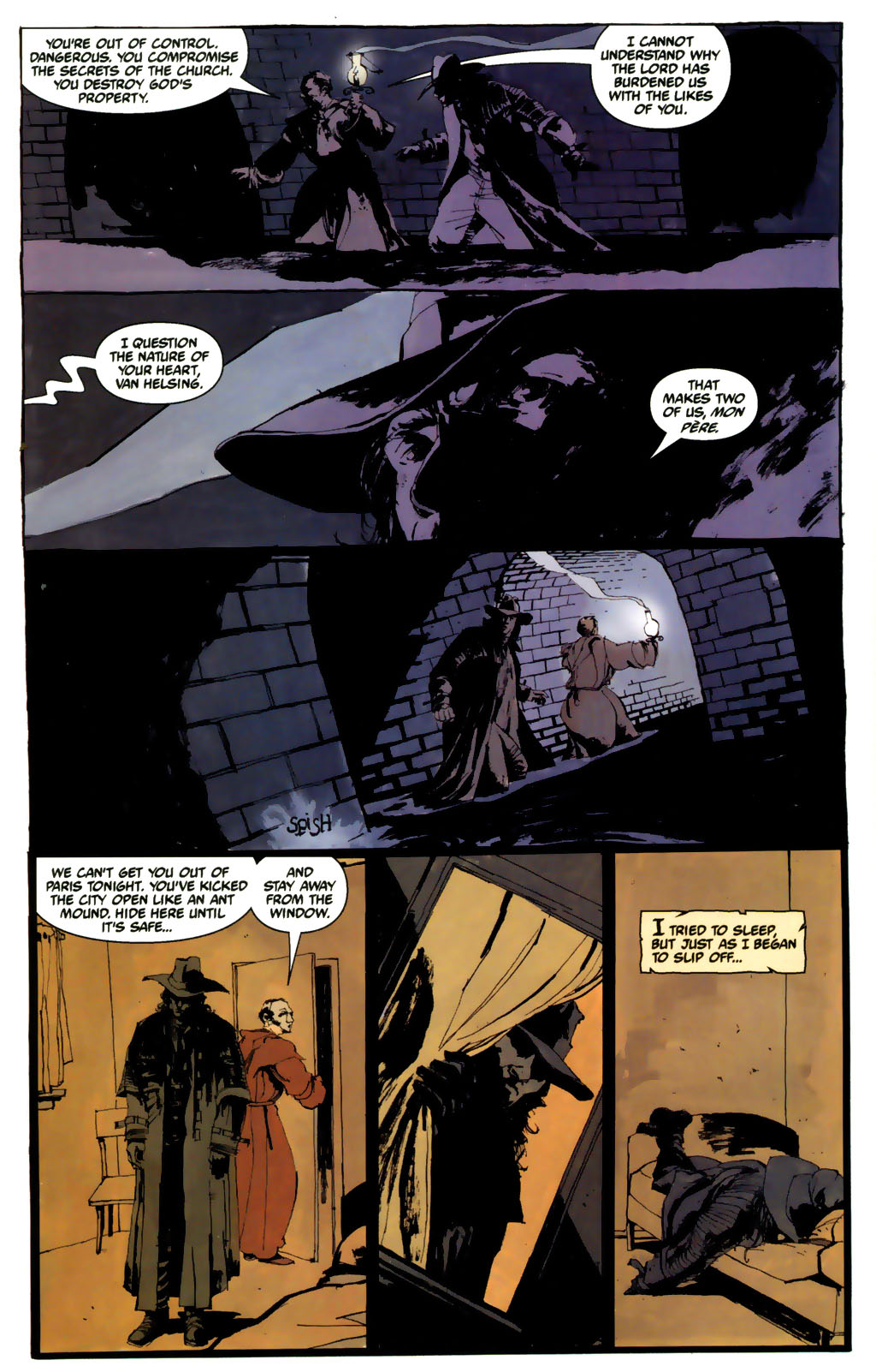 Read online Van Helsing: From Beneath the Rue Morgue comic -  Issue # Full - 6