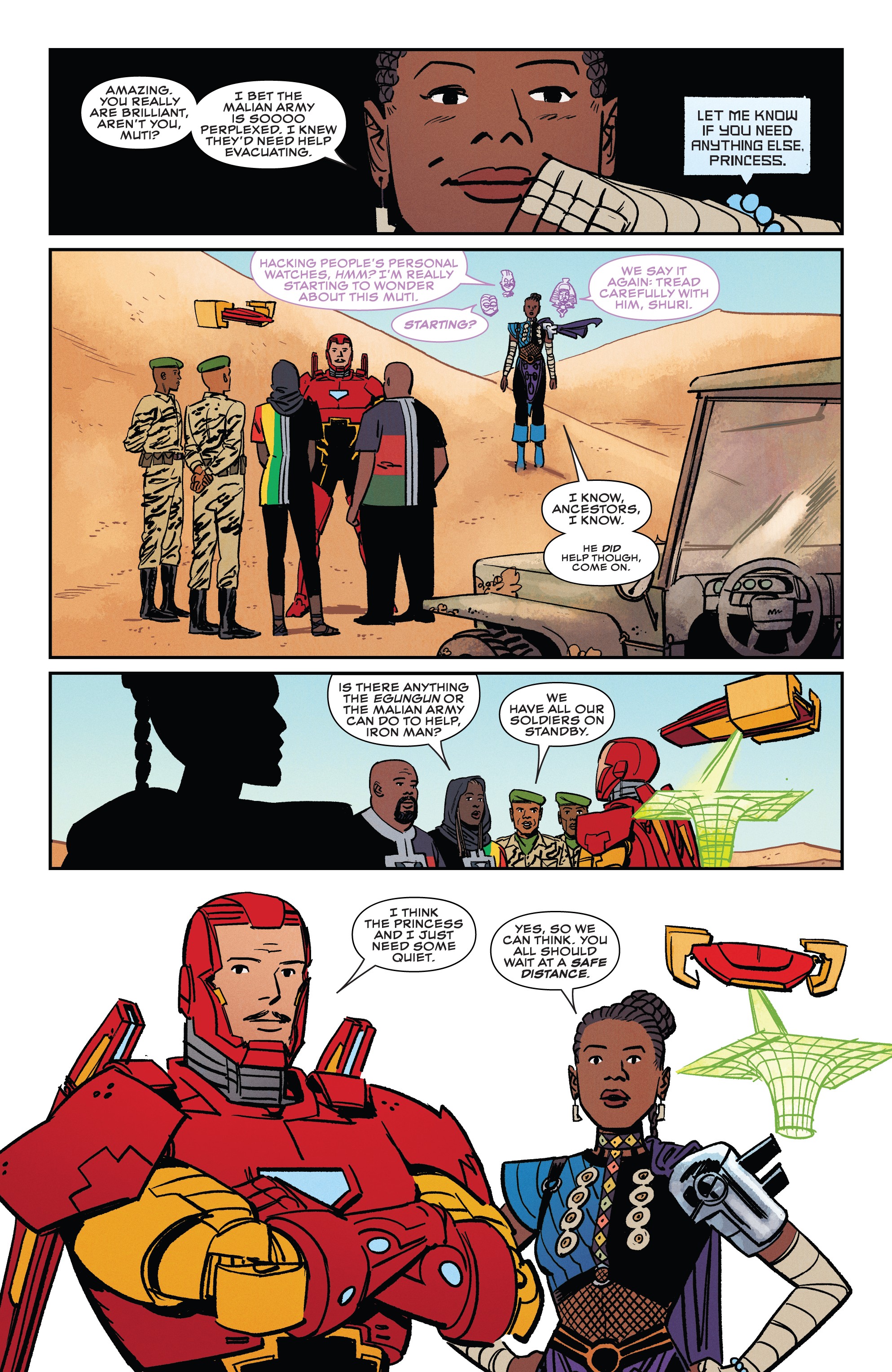 Read online Shuri comic -  Issue #5 - 8